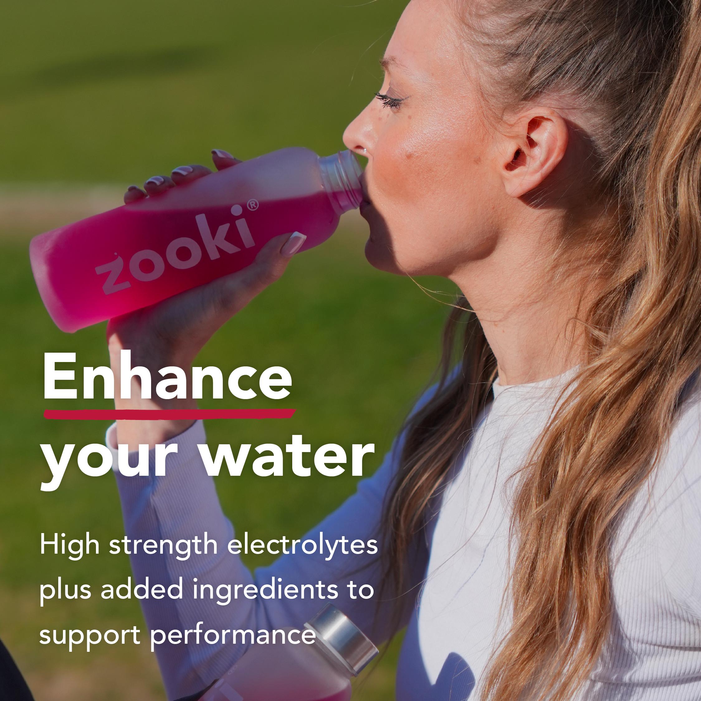 Zooki Hydration + Exercise & Recover Food Supplement Cherry 7.9g thumbnail 5