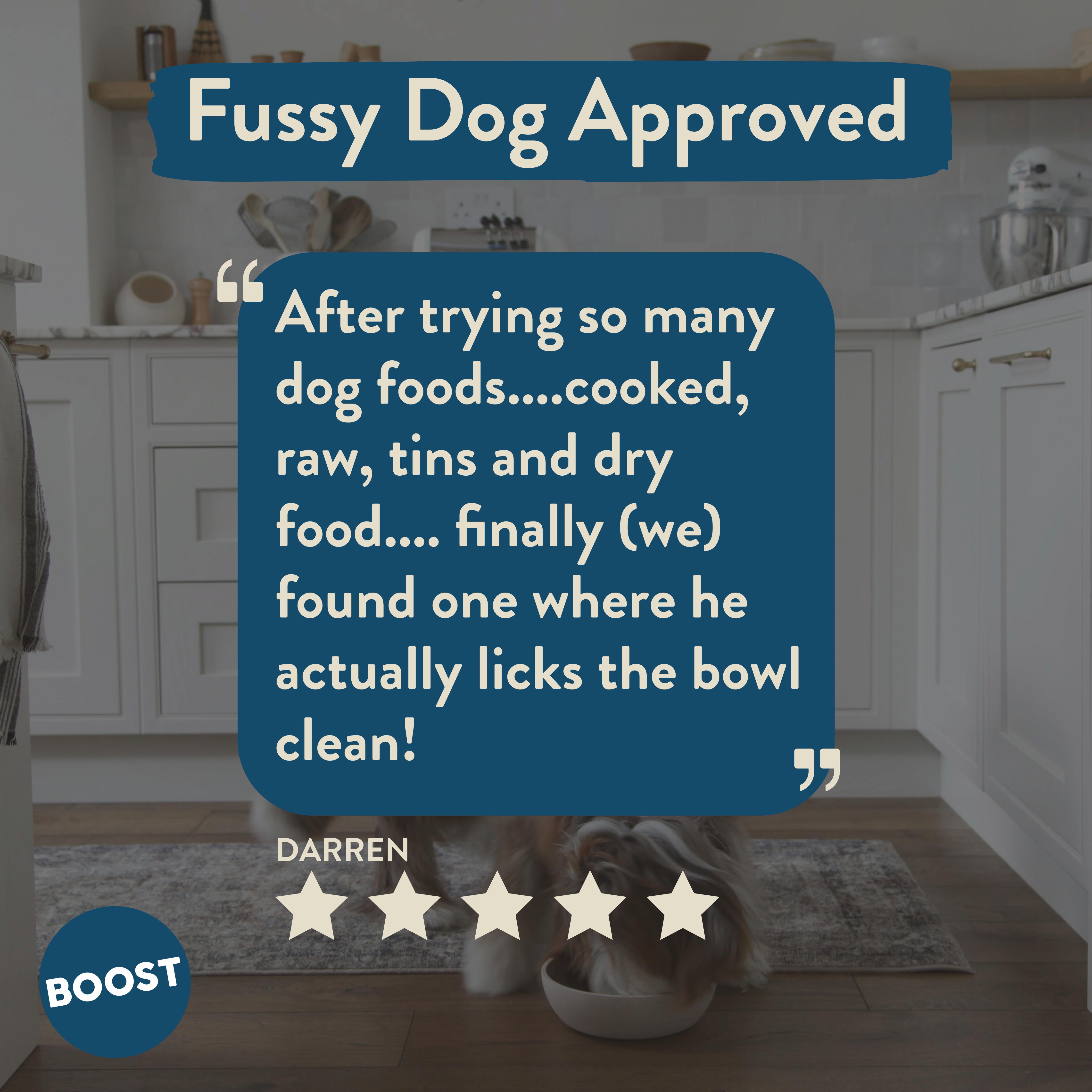 Boost Fresh Food Lamb with Superfoods Dog Food 400g thumbnail 6