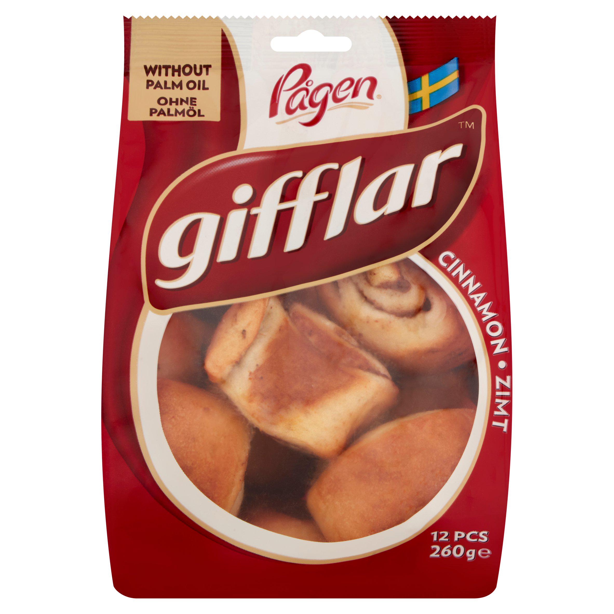 Pagen Gifflar Cinnamon x12 260g