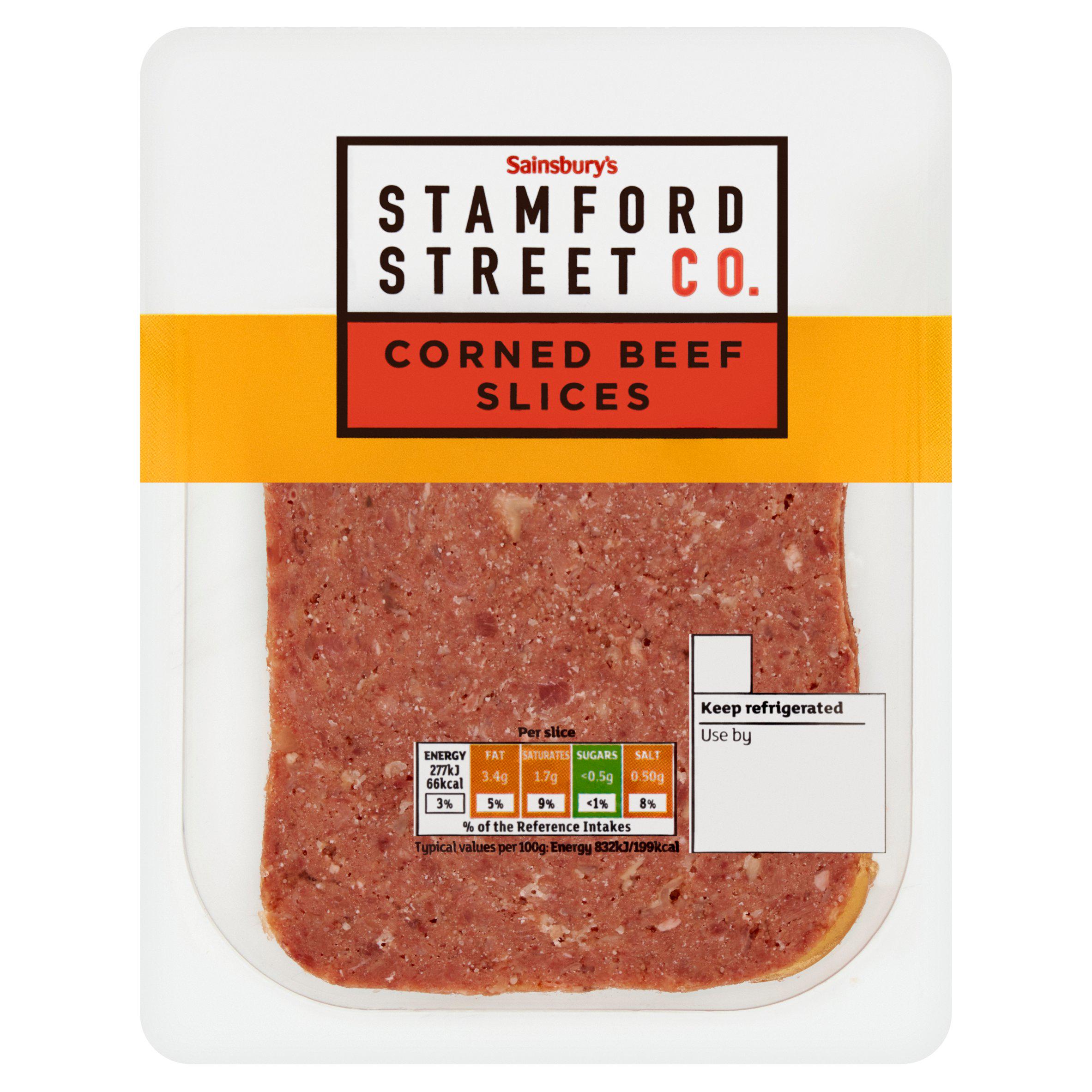 Stamford Street Co. Corned Beef Slices 100g