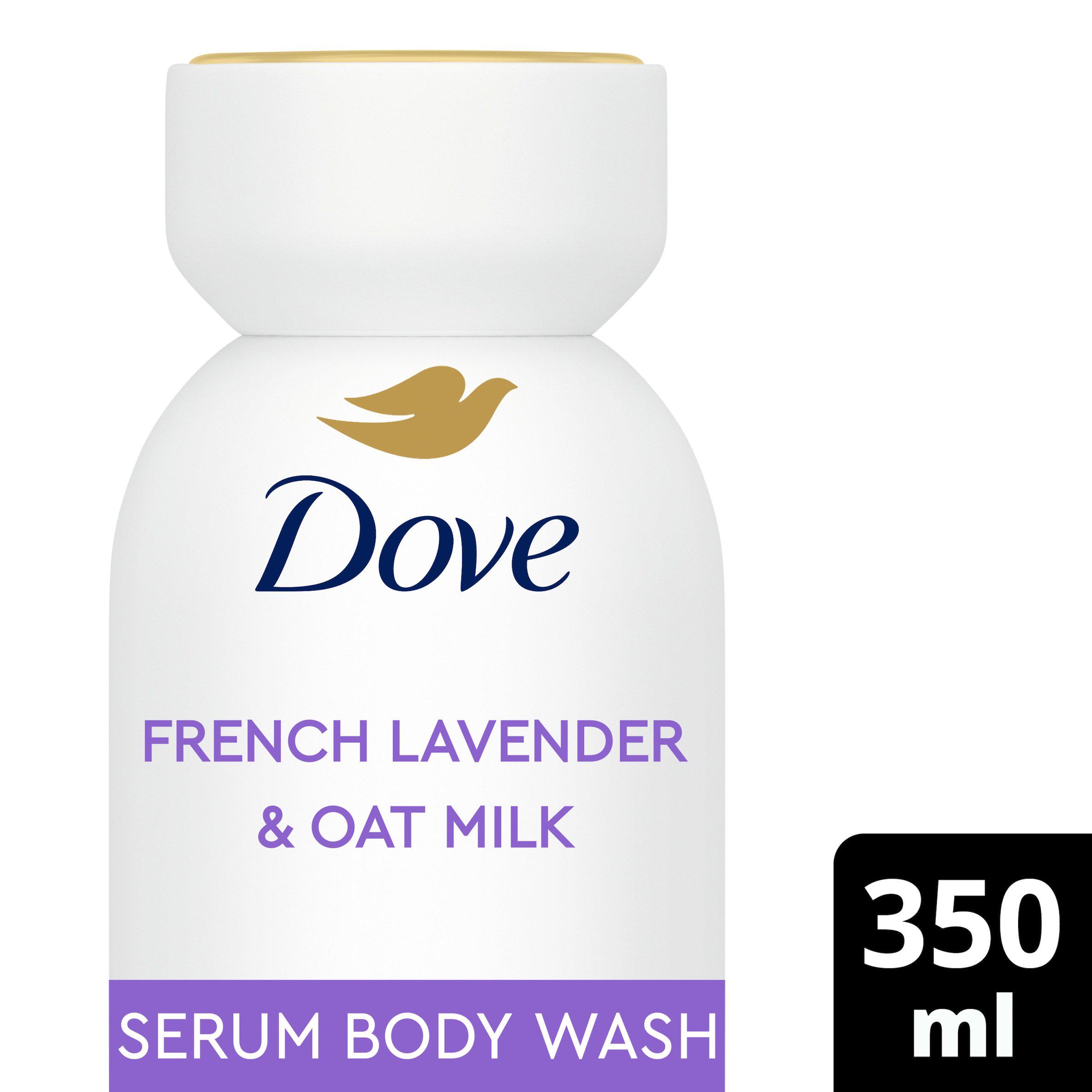 Dove Body + Mind French Lavender & Oat Milk Bodywash Serum 350ml
