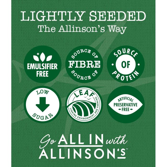 Allinson's Lightly Seeded Sliced Bread 750g thumbnail 2