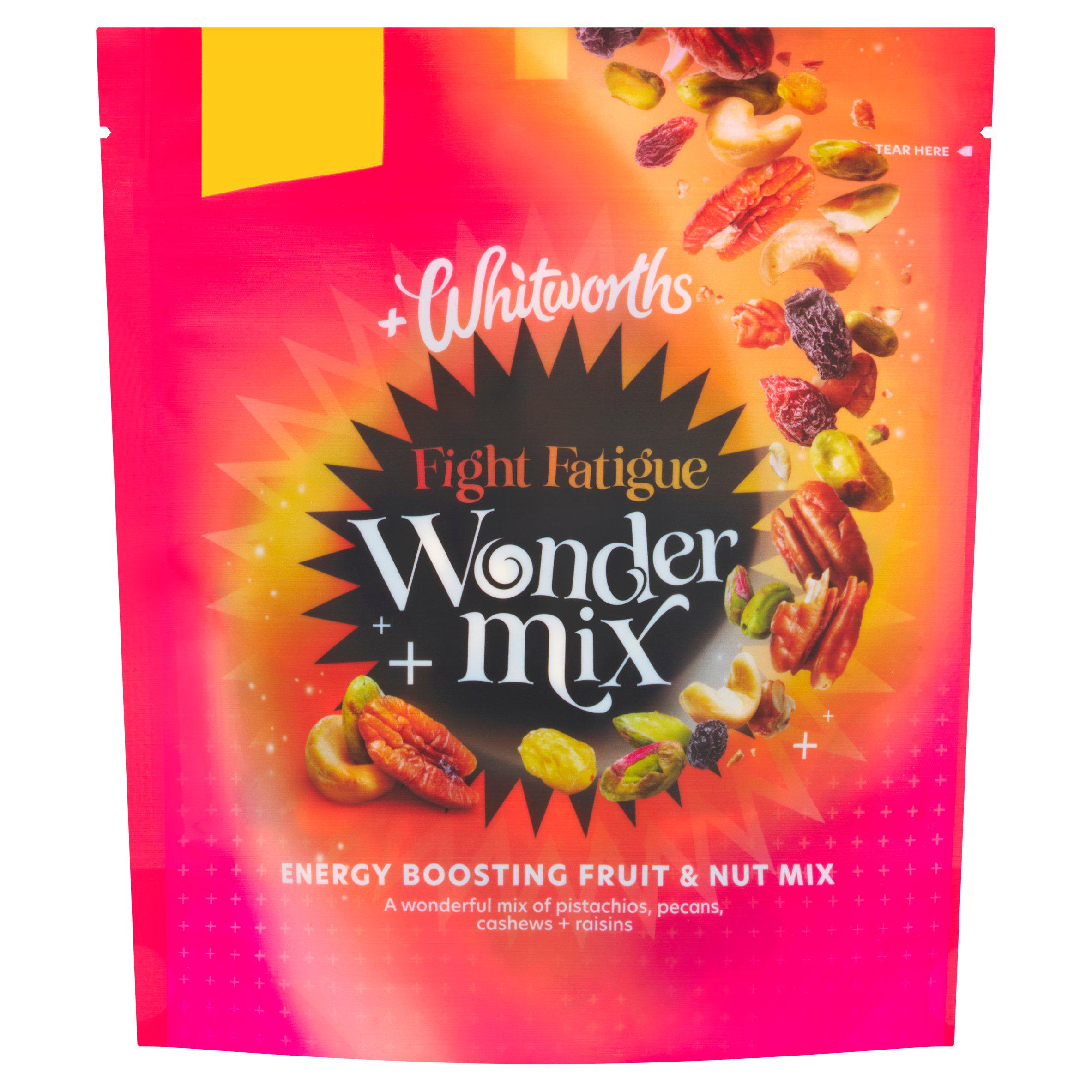 Whitworths Wondermix Fight Fatigue Fruit and Nut 105G
