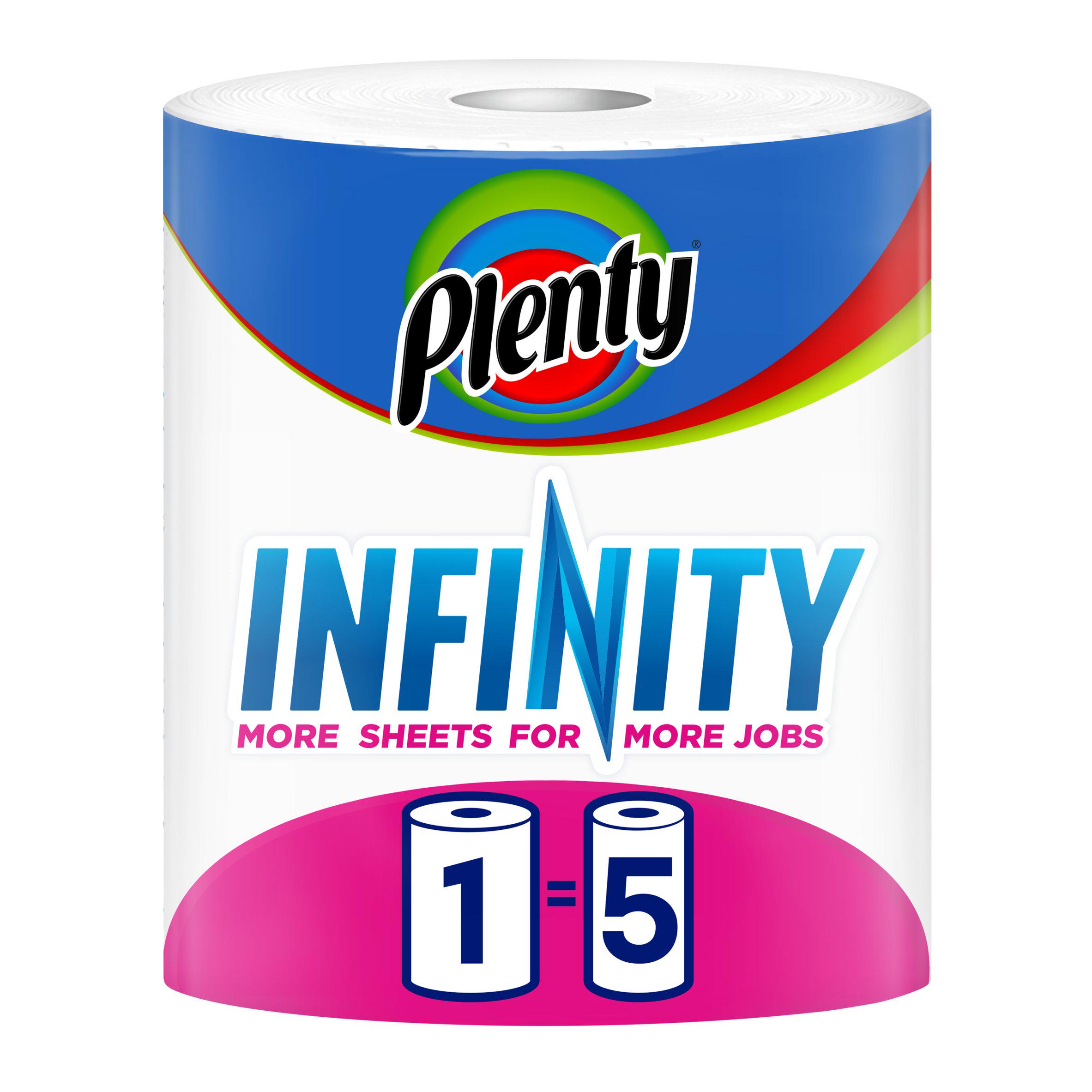 Plenty Infinity Kitchen Roll  375 Sheets