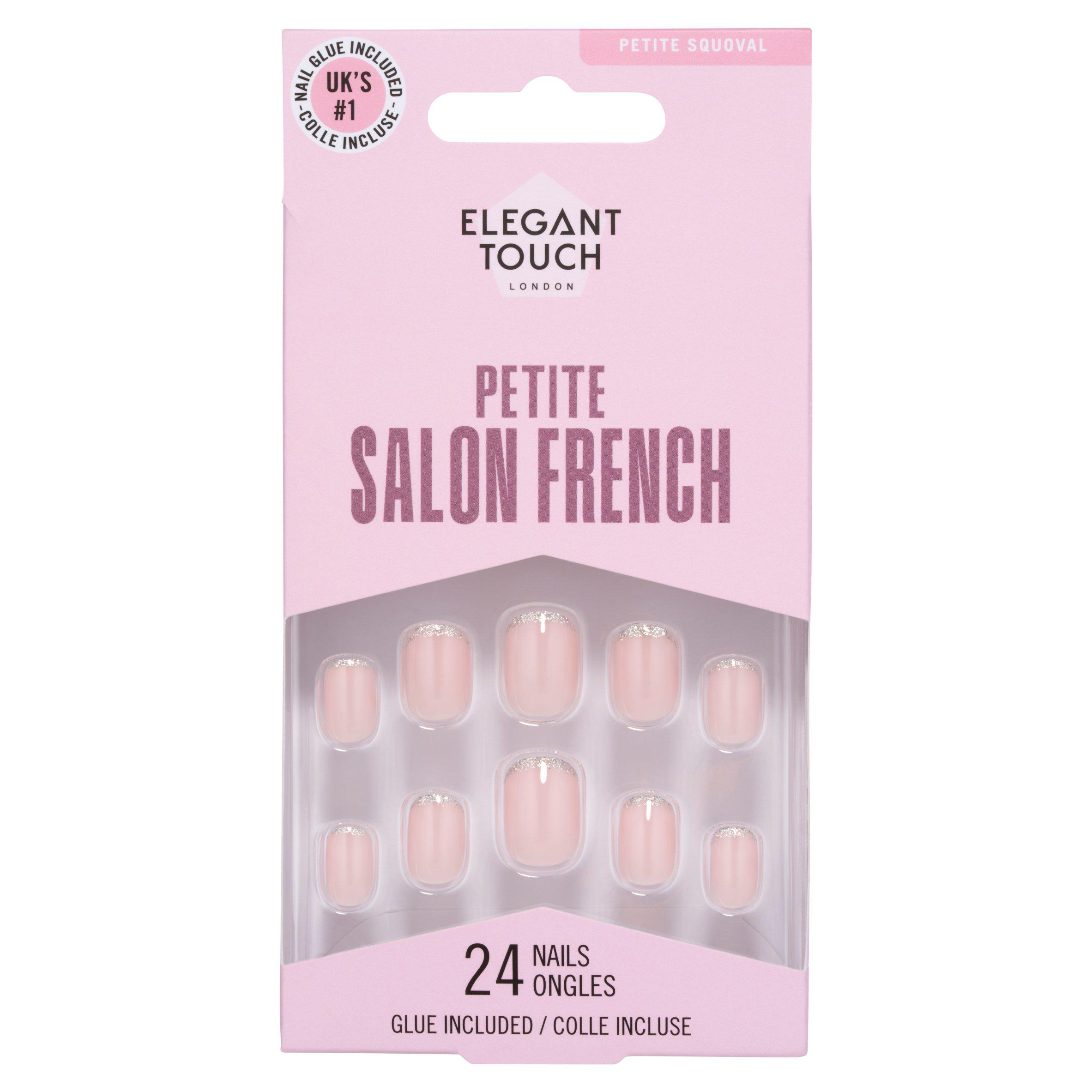 Elegant Touch London Petite Salon French No 158 Nails x24
