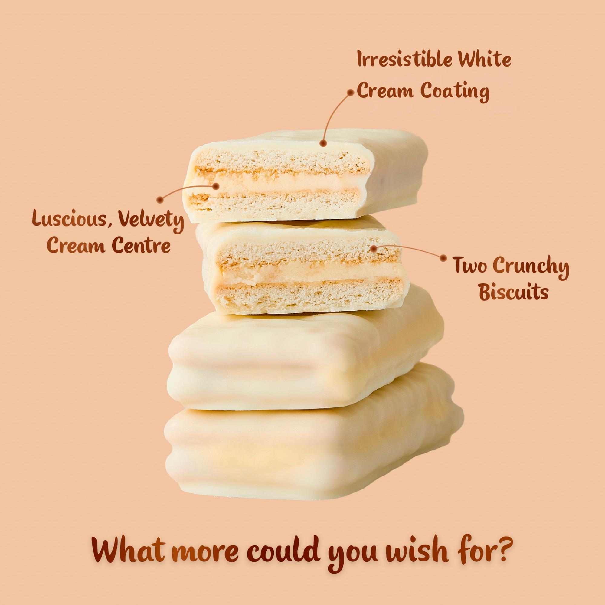 Arnott's Tim Tam White Biscuits 165g thumbnail 2
