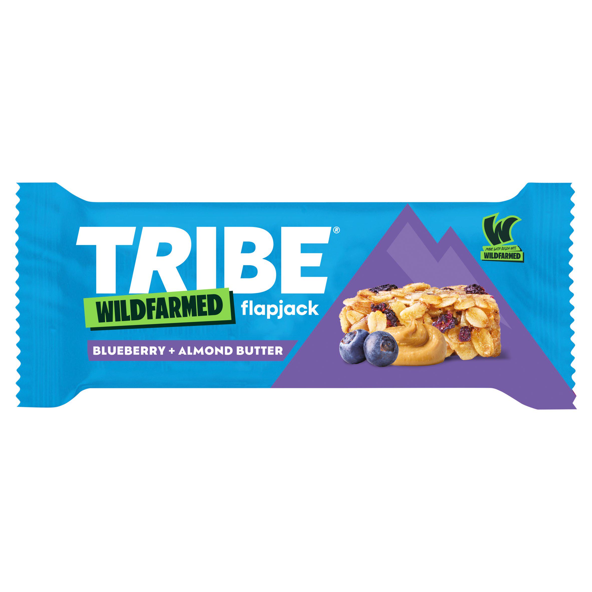 Tribe Wildfarmed Flapjack Blueberry & Almond Butter 50g