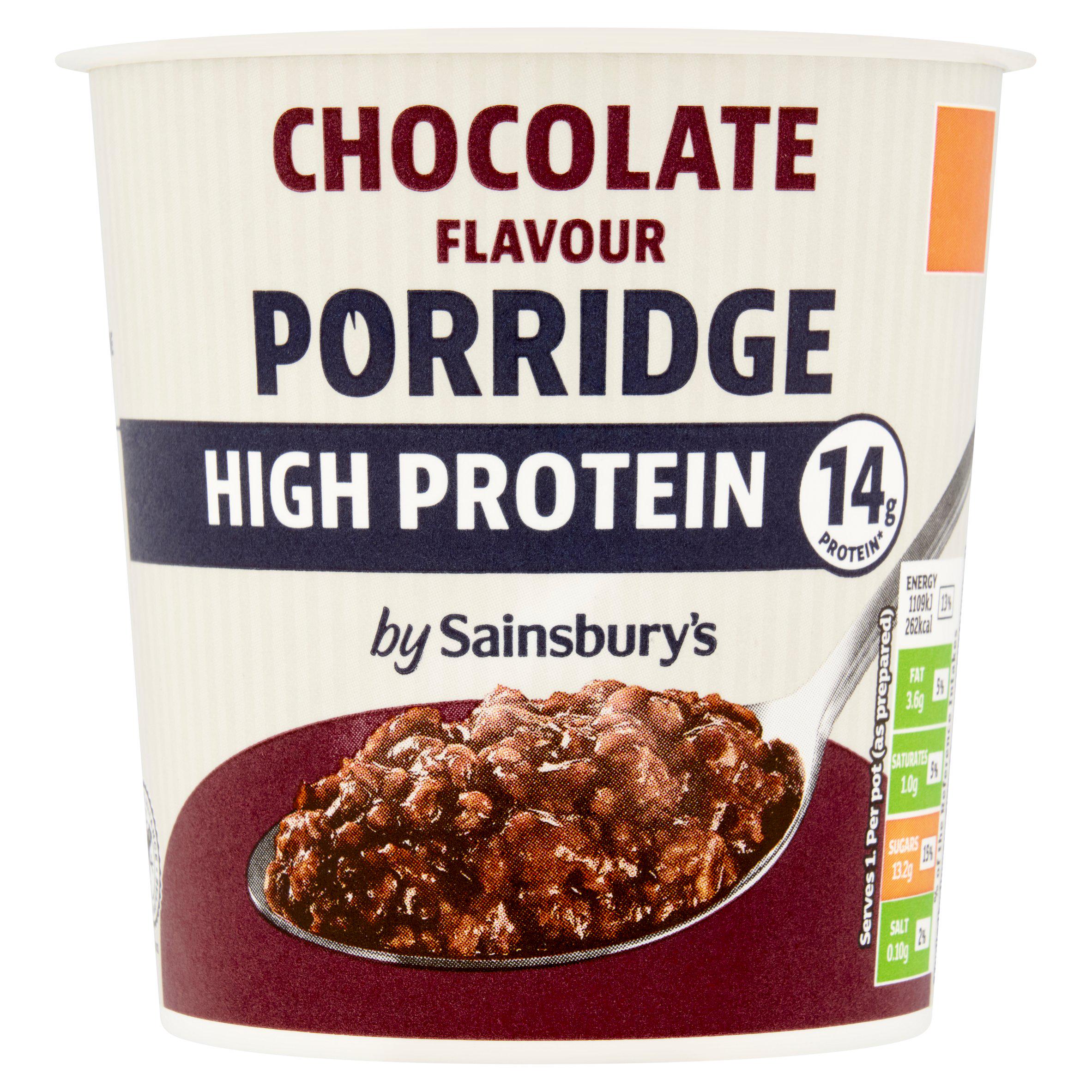 Sainsbury's Chocolate Protein Porridge Pot
