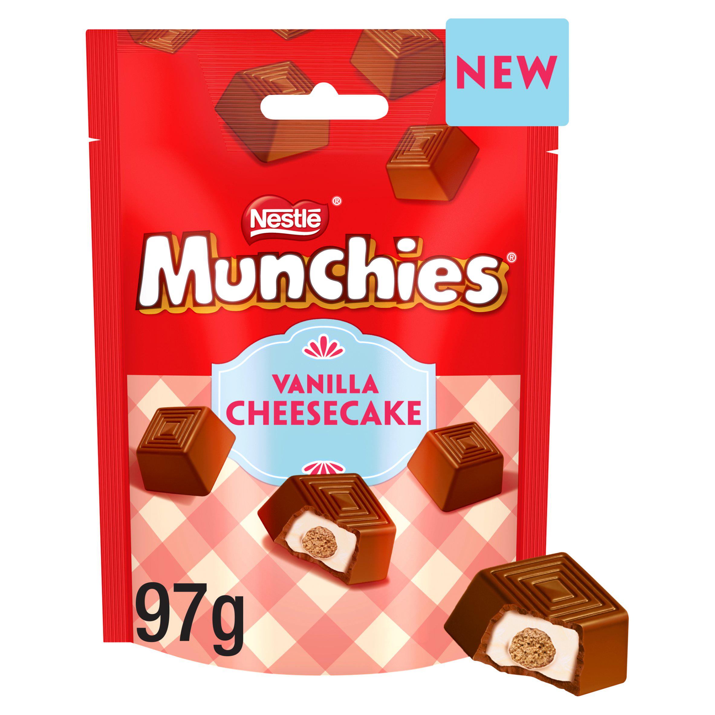 Vanilla Cheesecake Flavour Chocolate Sharing Bag 97g