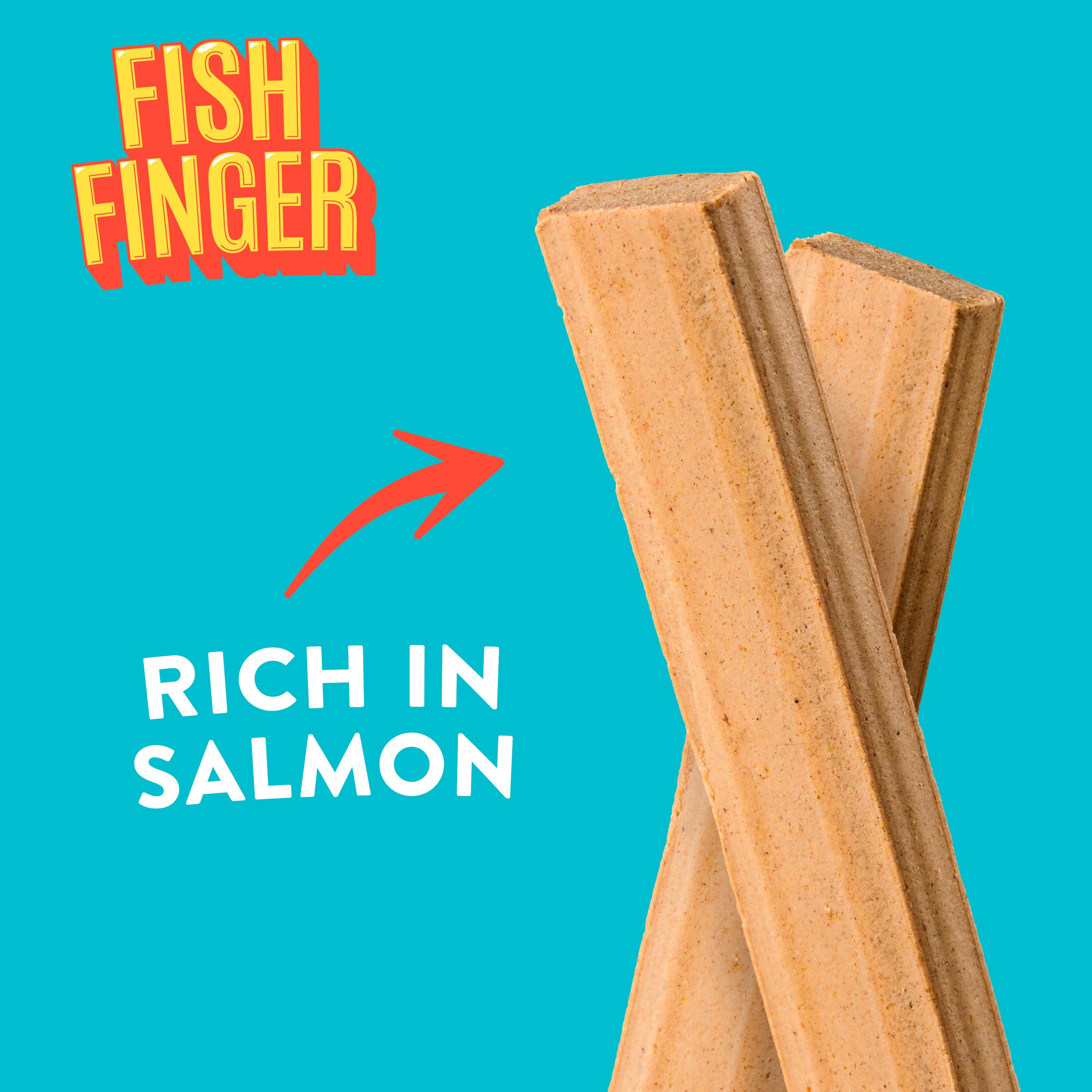 Wagg Chews Fish Fingers Sticks Dog Treats 130g thumbnail 3