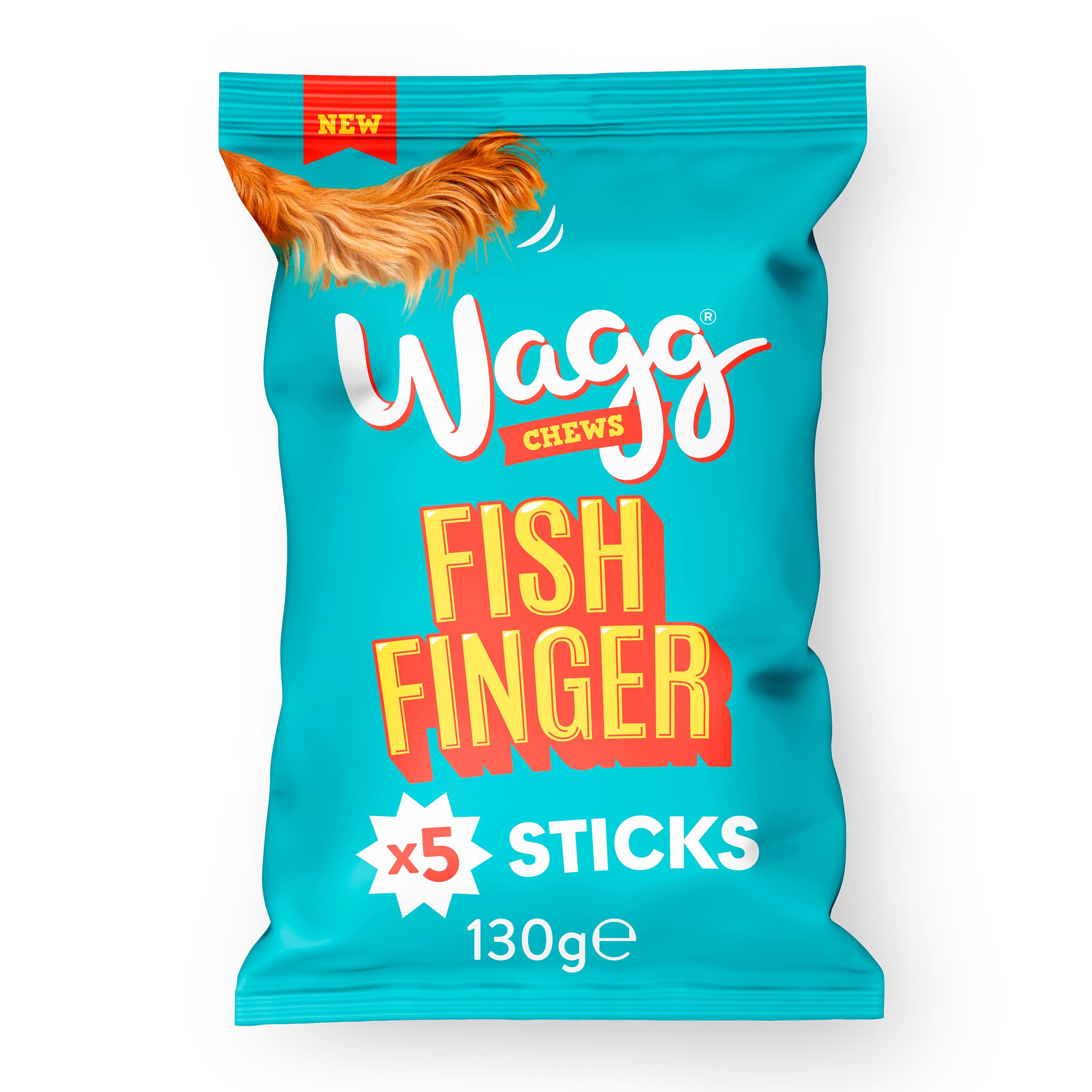 Wagg Chews Fish Fingers Sticks Dog Treats 130g thumbnail 6