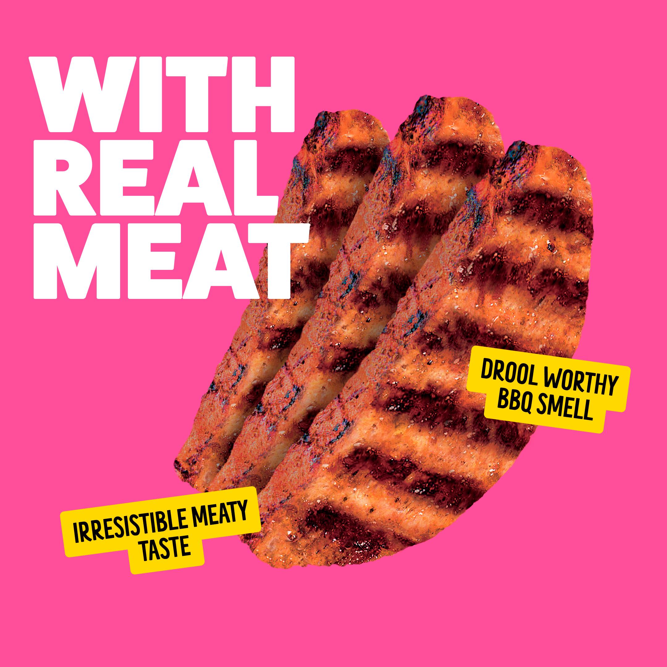 Bonkers BBQ Dog Treats Steak Cuts 85g thumbnail 4