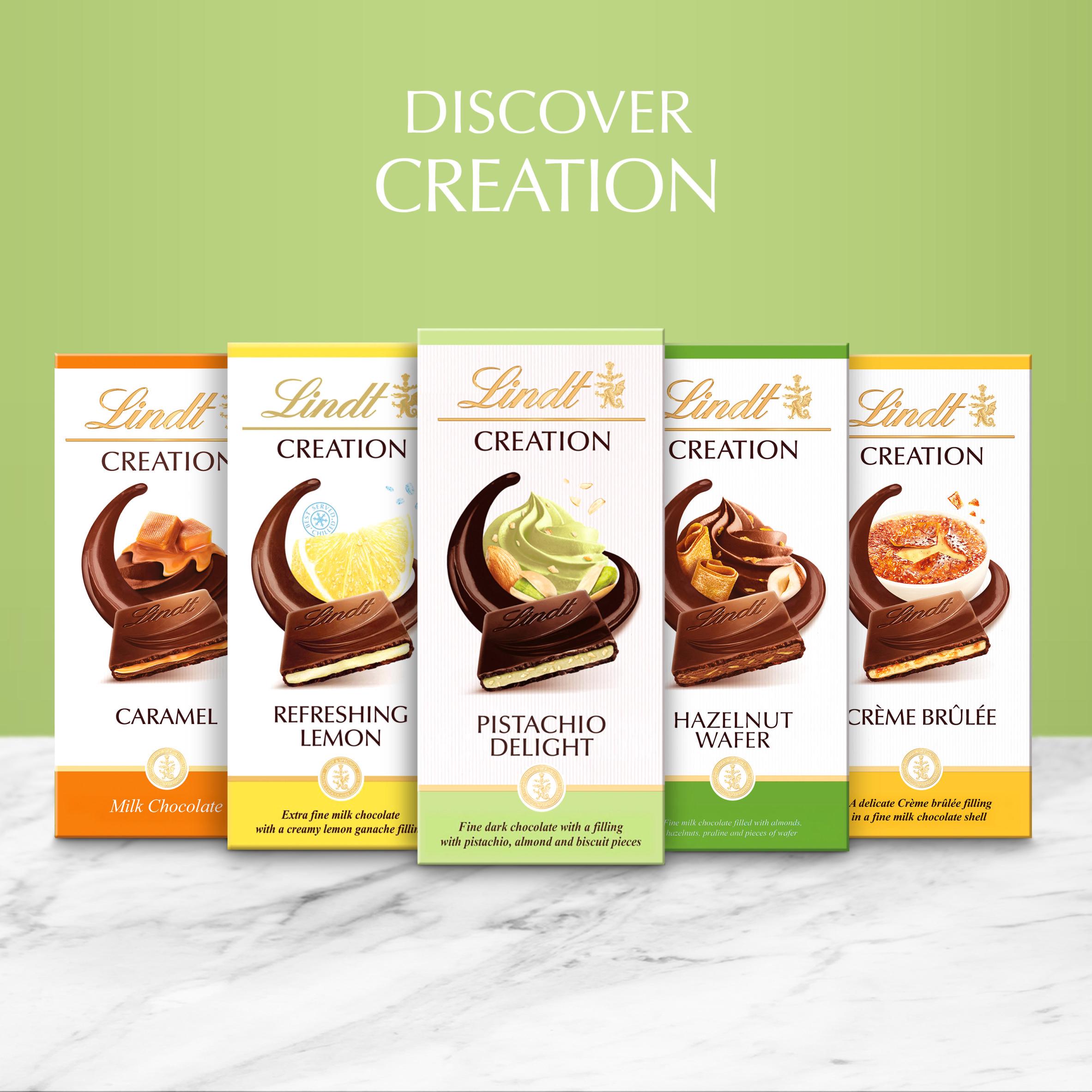 Lindt Creation Dark Pistachio Chocolate Bar 150g thumbnail 6