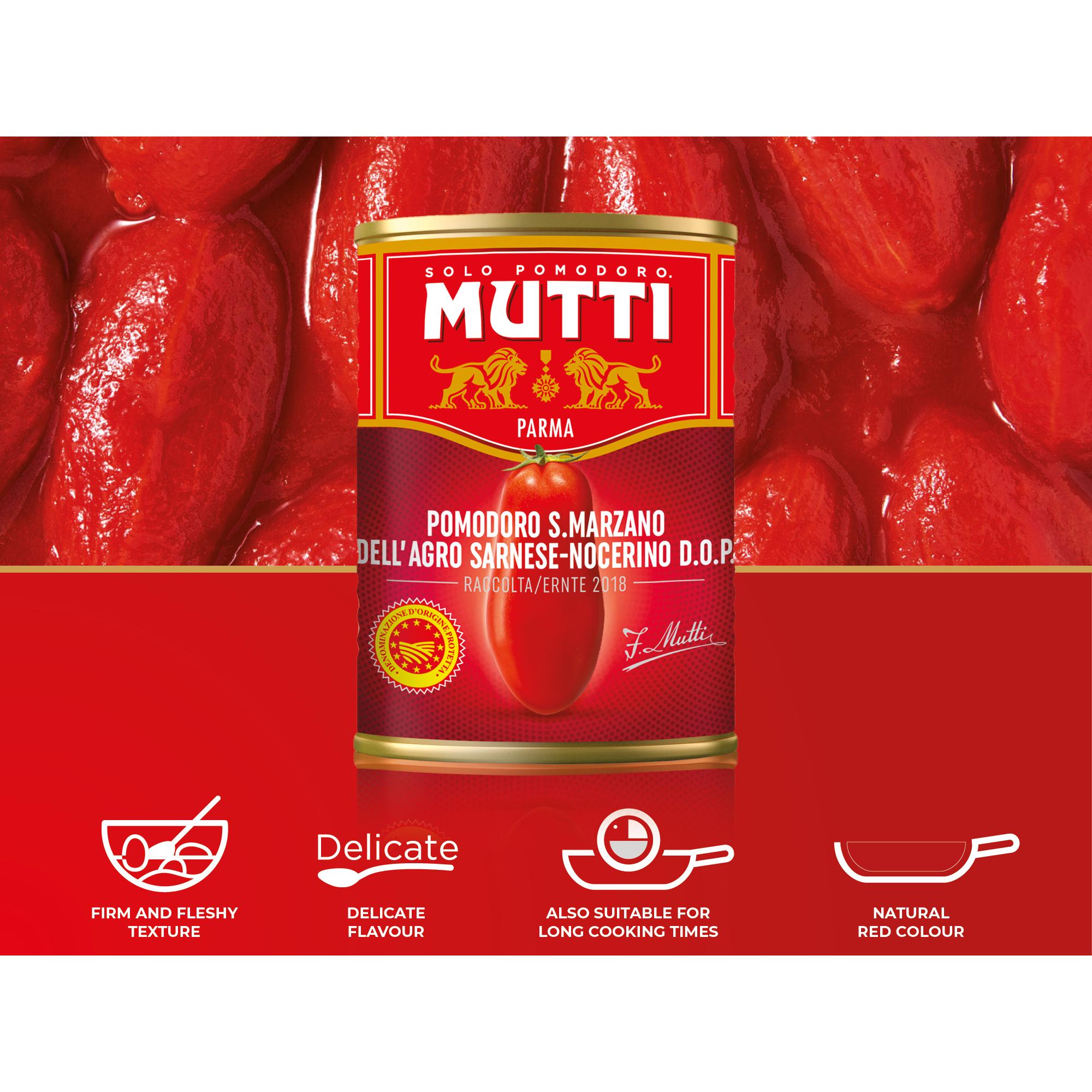 Mutti San Marzano Peeled Tomatoes P.D.O 400g thumbnail 2