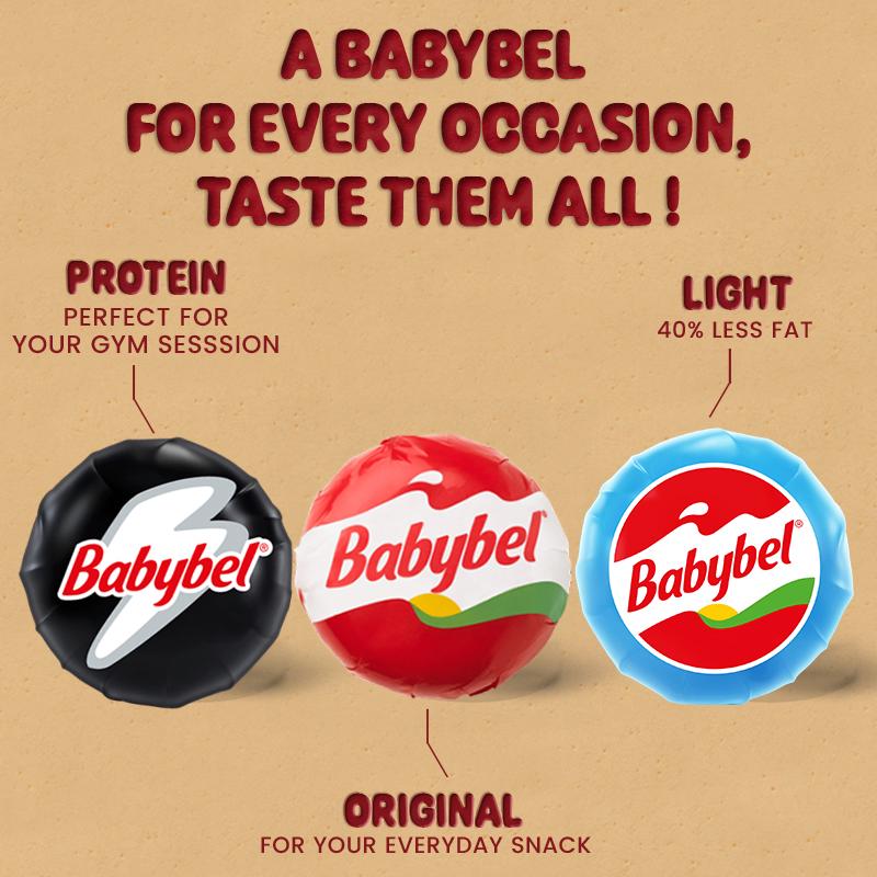 Mini Babybel 6 x Protein Cheese Snacks 20g thumbnail 4