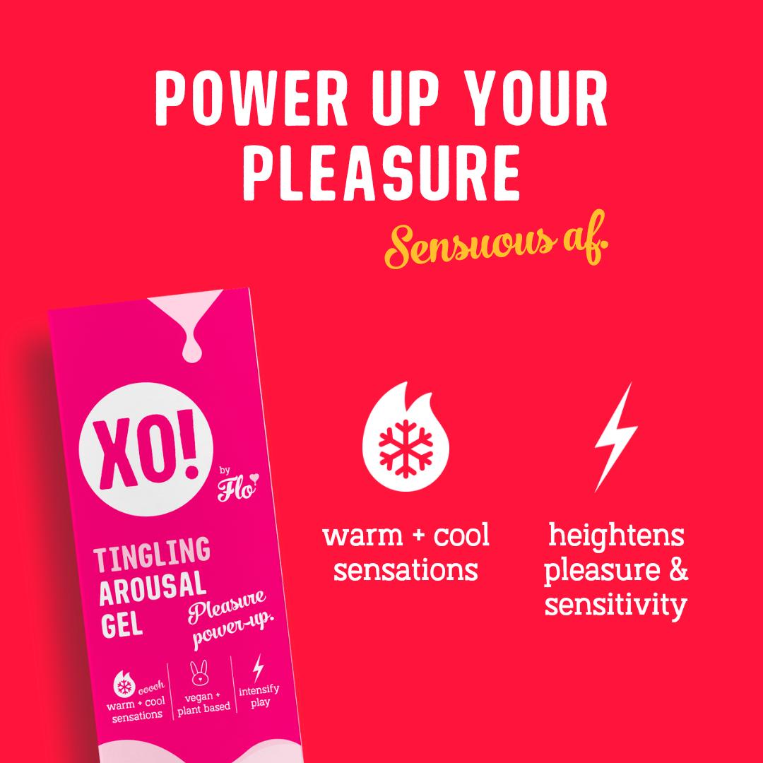 XO! by Flo Arousal Gel Stimulating Warming + Cooling Sensation 30ml thumbnail 4