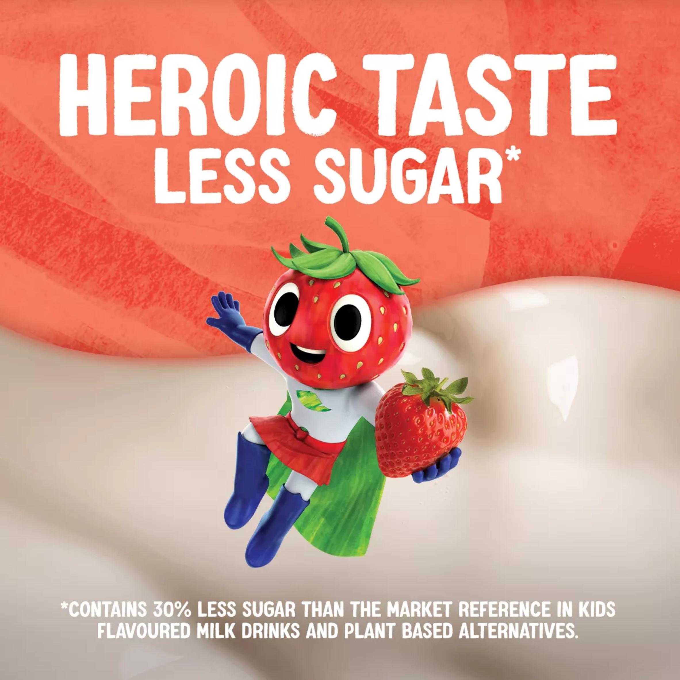 Alpro Kids Soya Strawberry Long Life Dairy Free Drink 200ml thumbnail 2