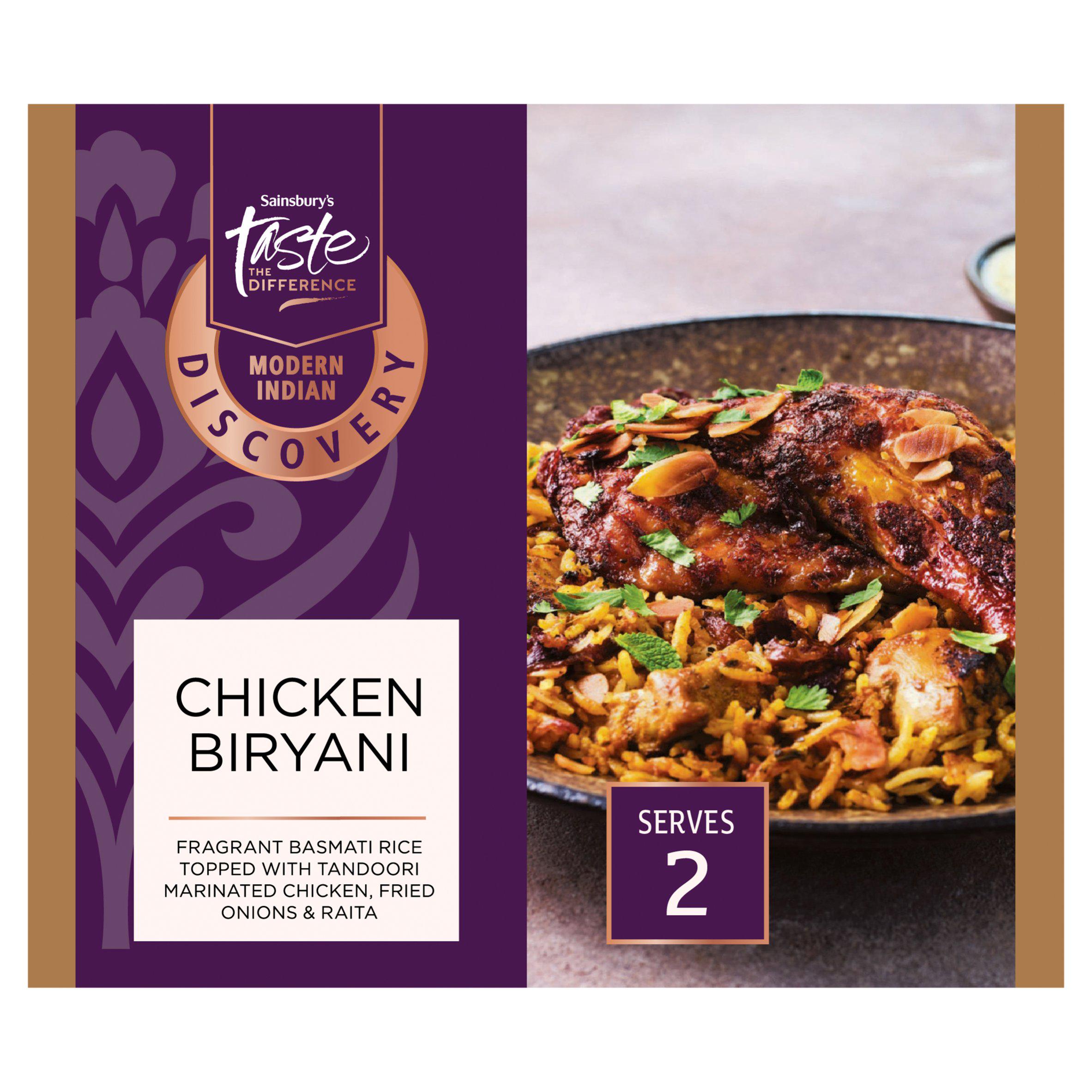 Sainsbury's Discovery 730g Chicken Biryani, Taste the Difference