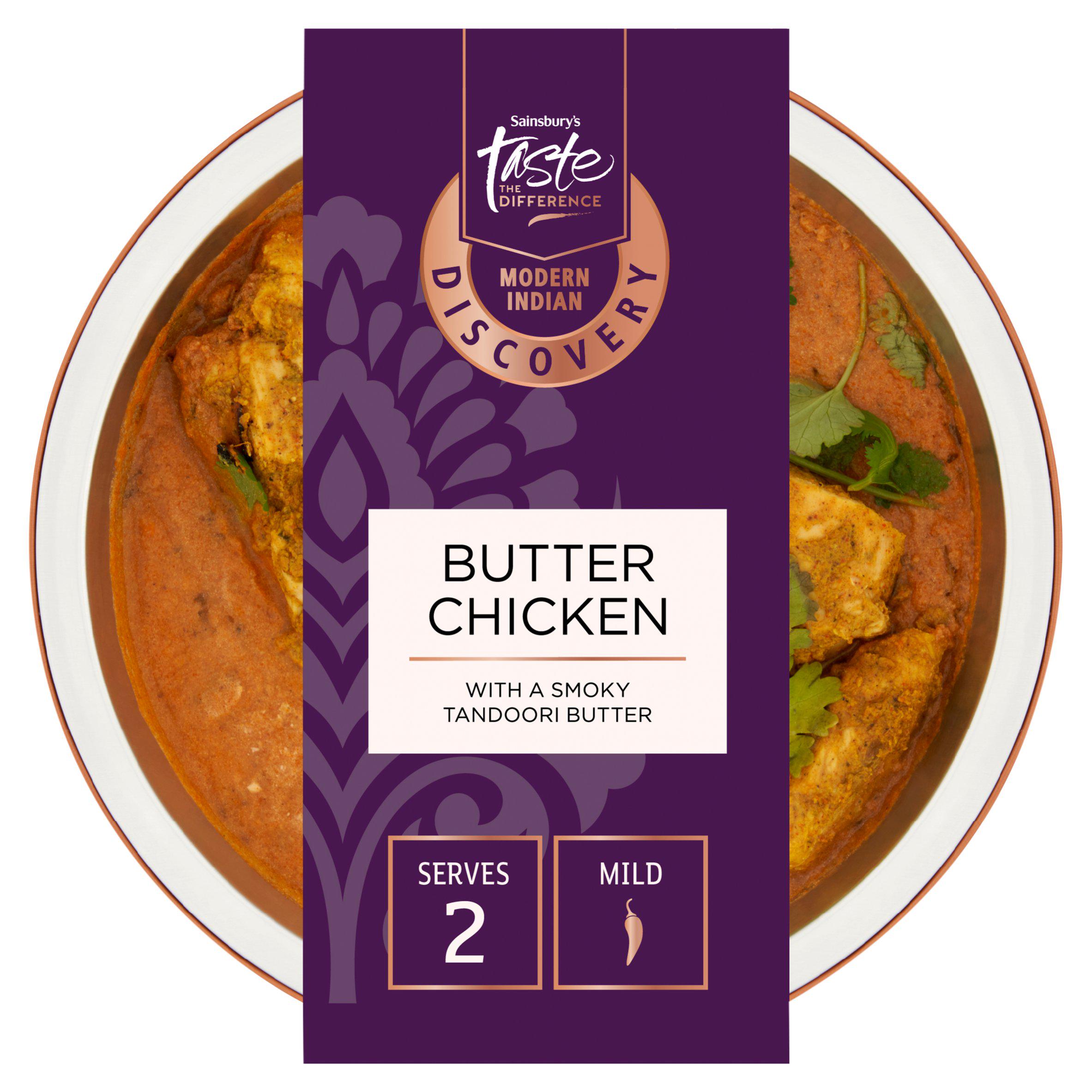 Sainsbury's Discovery 400g Butter Chicken, Taste the Difference