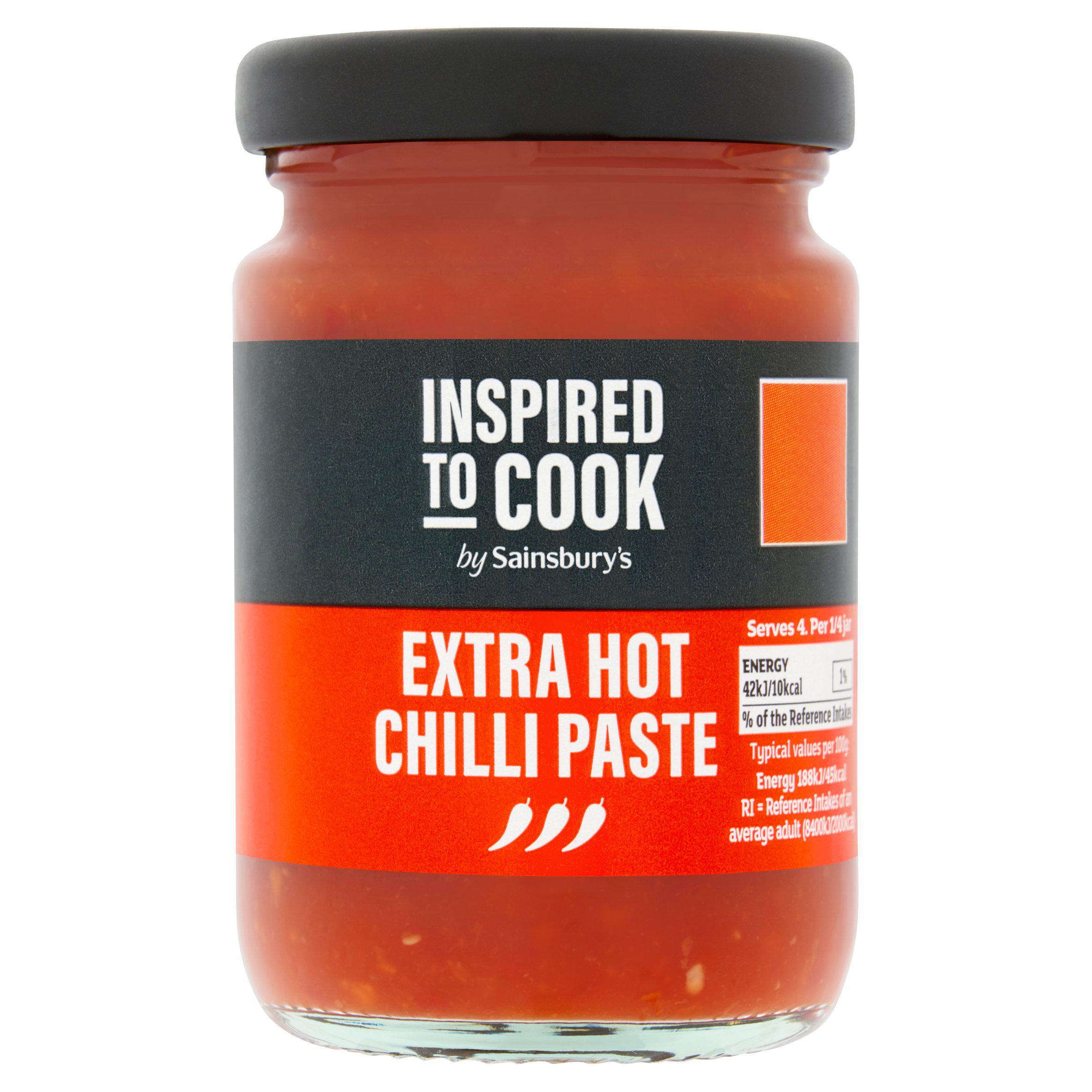 Sainsbury's Habanero Chilli Paste