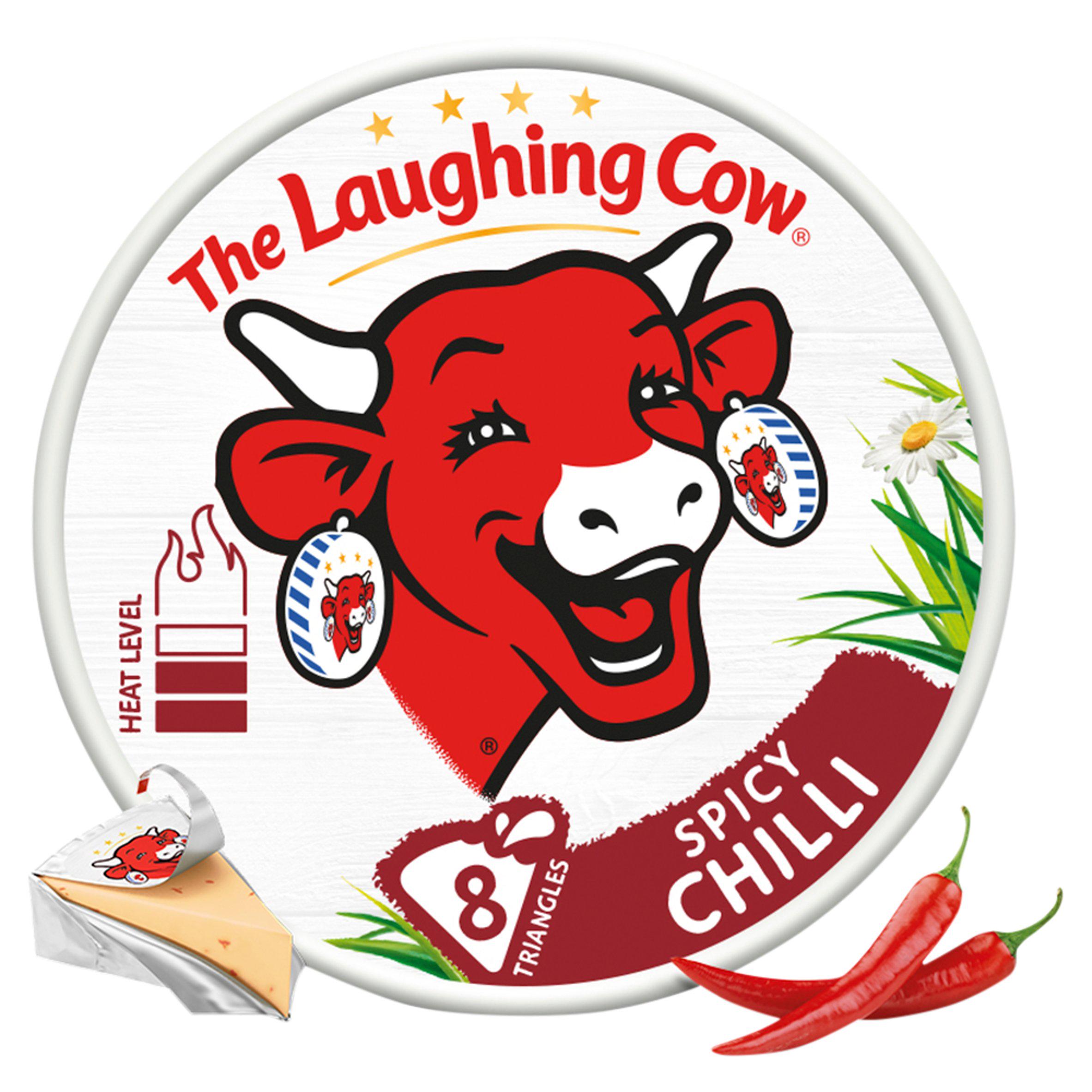 The Laughing Cow Chilli Cheese Spread Triangles