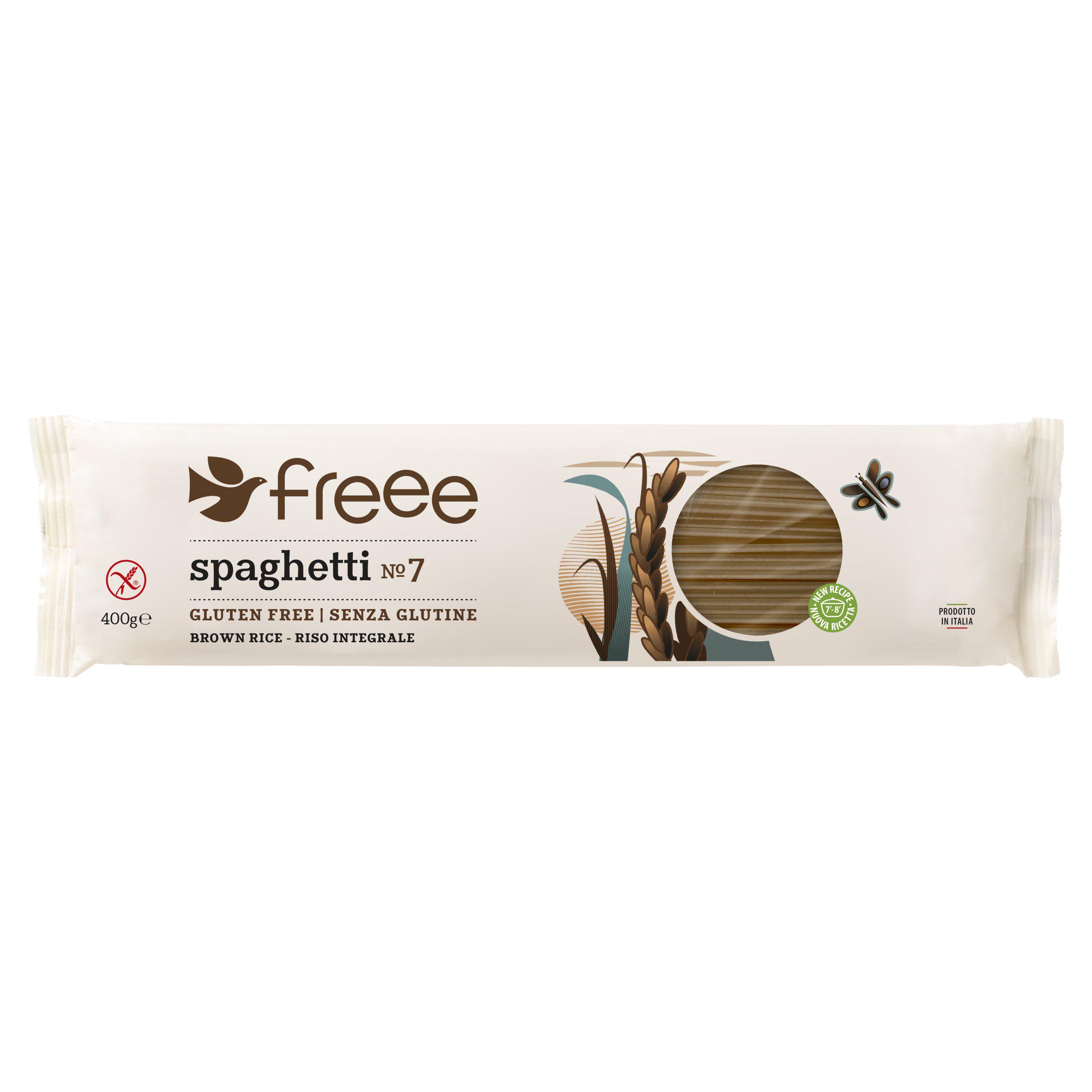 Freee Gluten Free Pasta Brown Rice Spaghetti 400g
