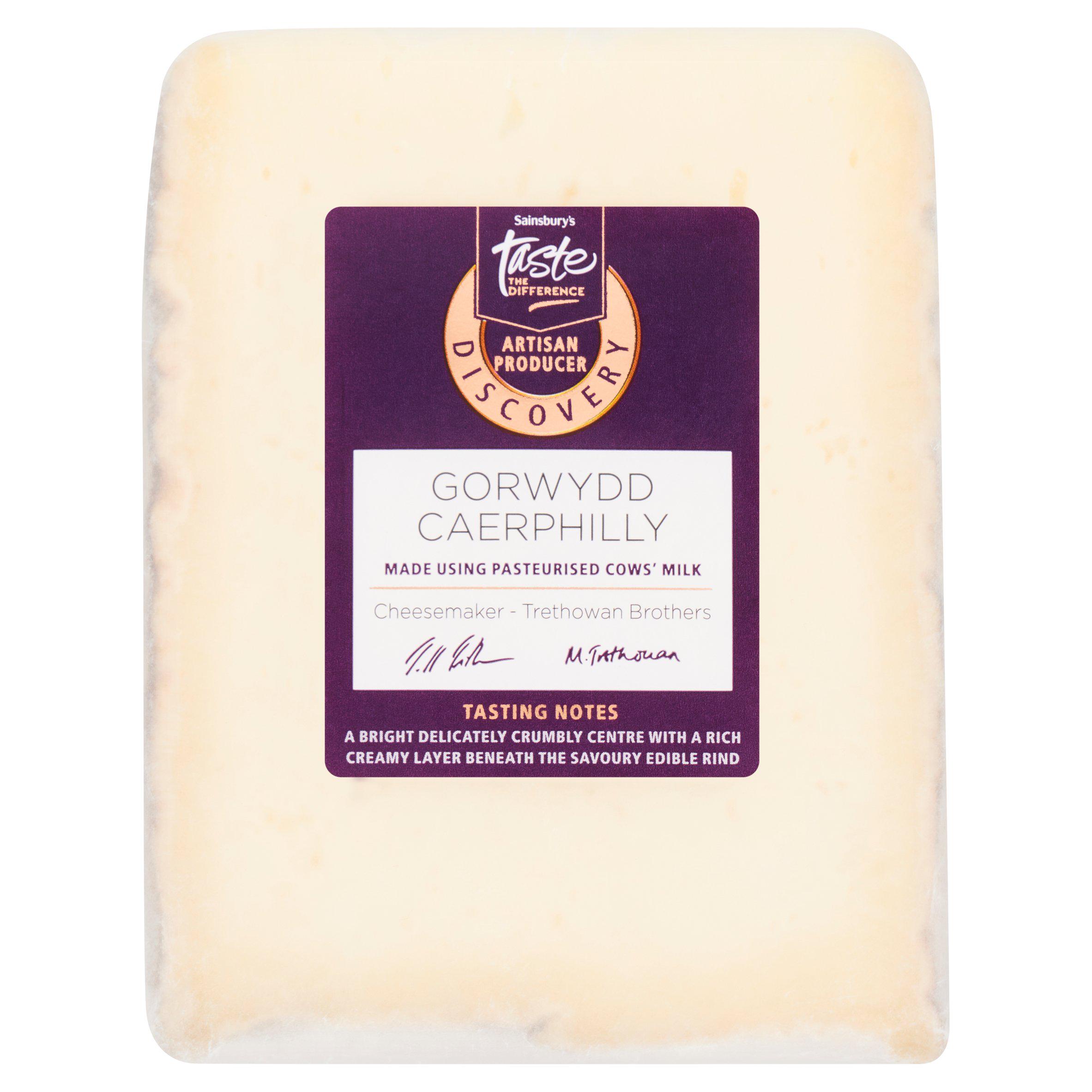 Sainsbury's Discovery 170g Gorwydd Caerphilly Cheese, Taste the Difference