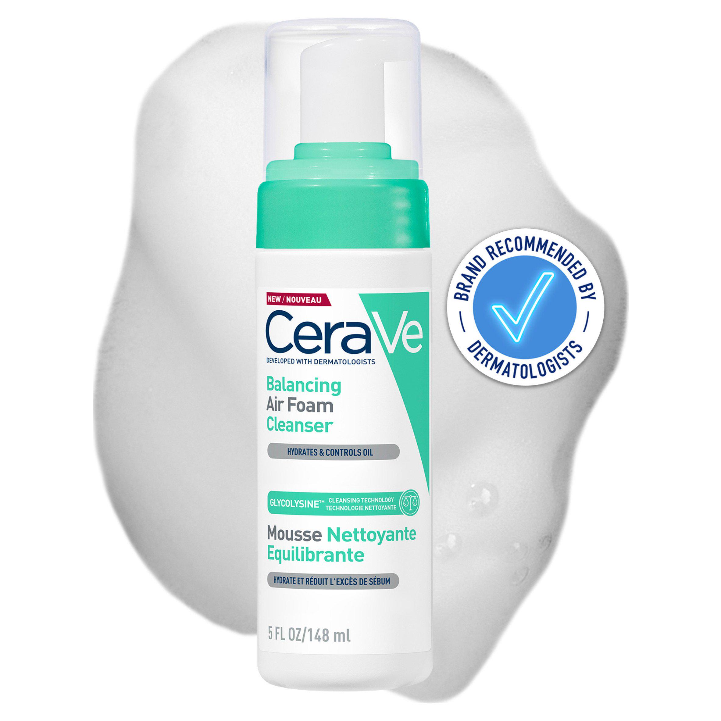 CeraVe Balancing Air Foam Foaming Facial Cleanser 148ml