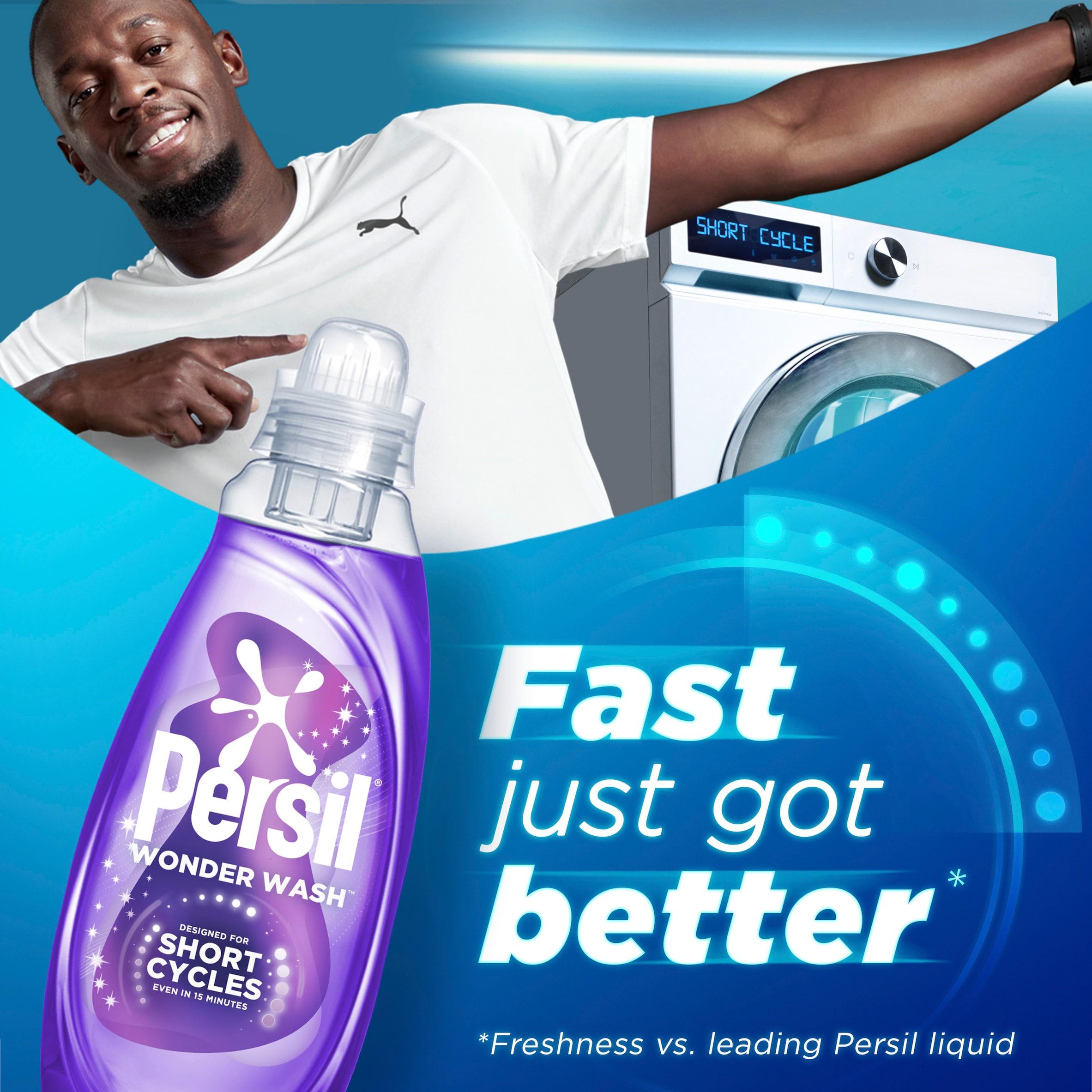 Persil Wonder Wash Liquid Detergent Dazzling White 31 Washes 837ml thumbnail 2