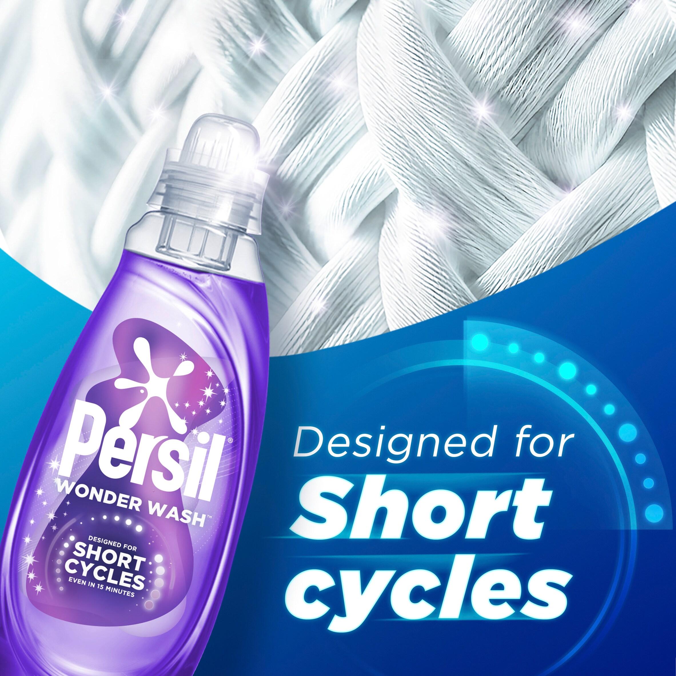 Persil Wonder Wash Liquid Detergent Dazzling White 55 Washes 1.485L thumbnail 2