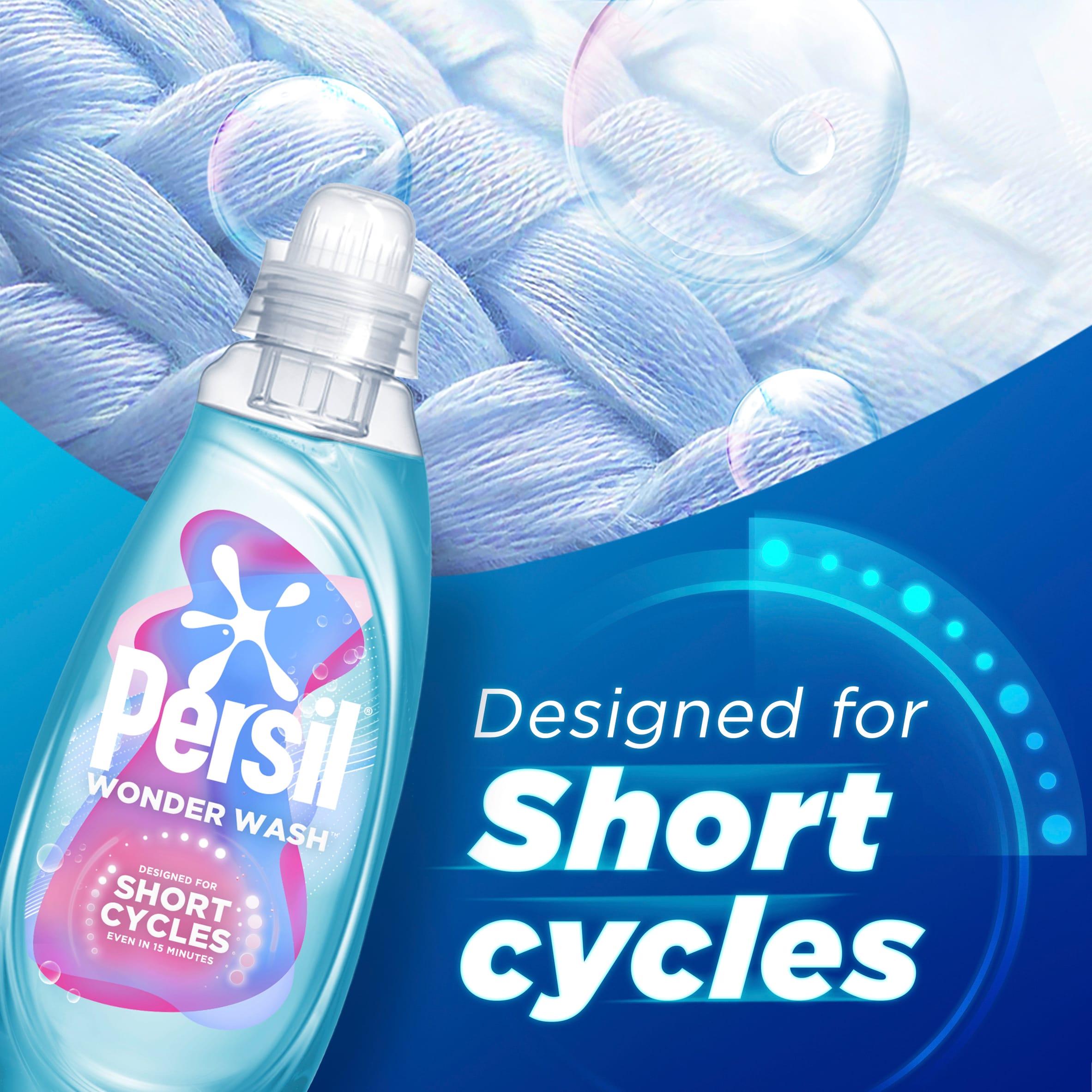 Persil Wonder Wash Sensitive 31 Washes Non Bio Liquid Detergent 837ml thumbnail 5