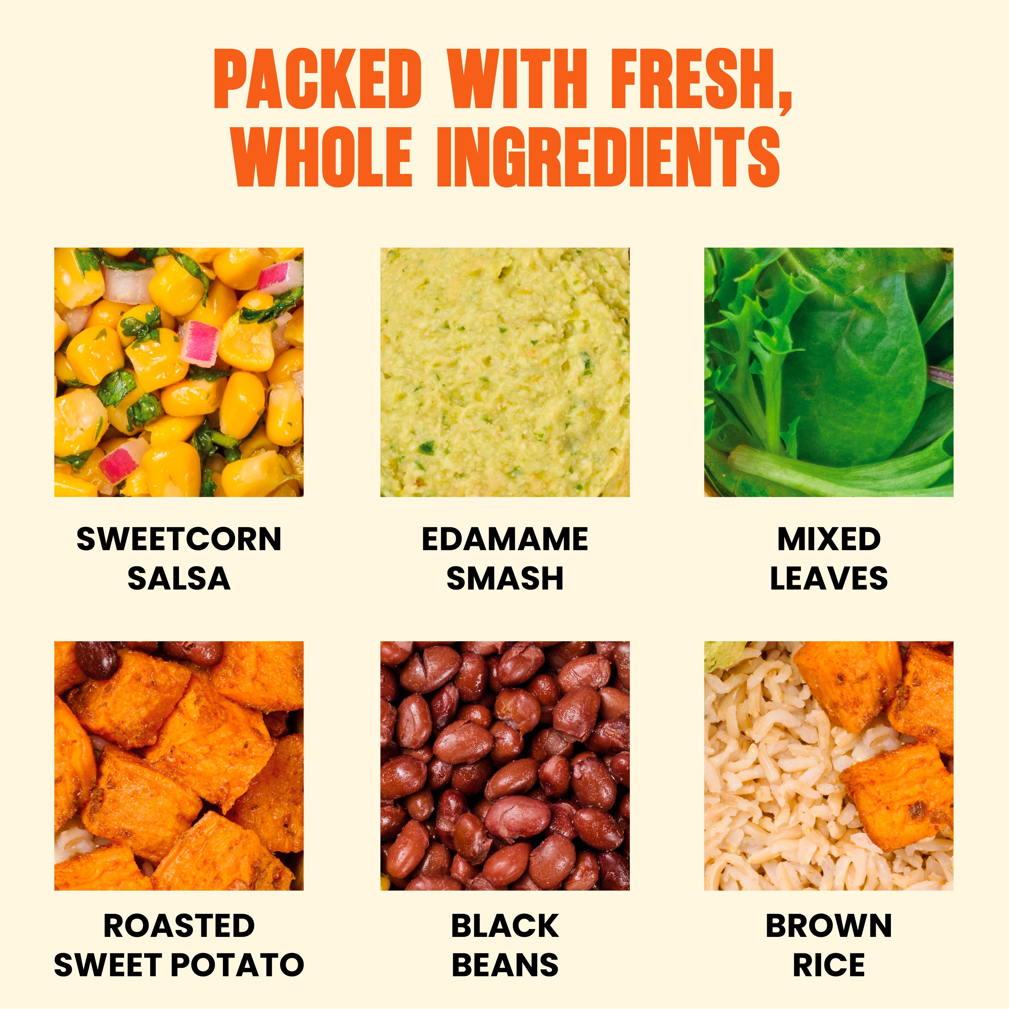 Pollen + Grace Mexican Smoky Chipotle & Black Bean Burrito Bowl 275g thumbnail 3