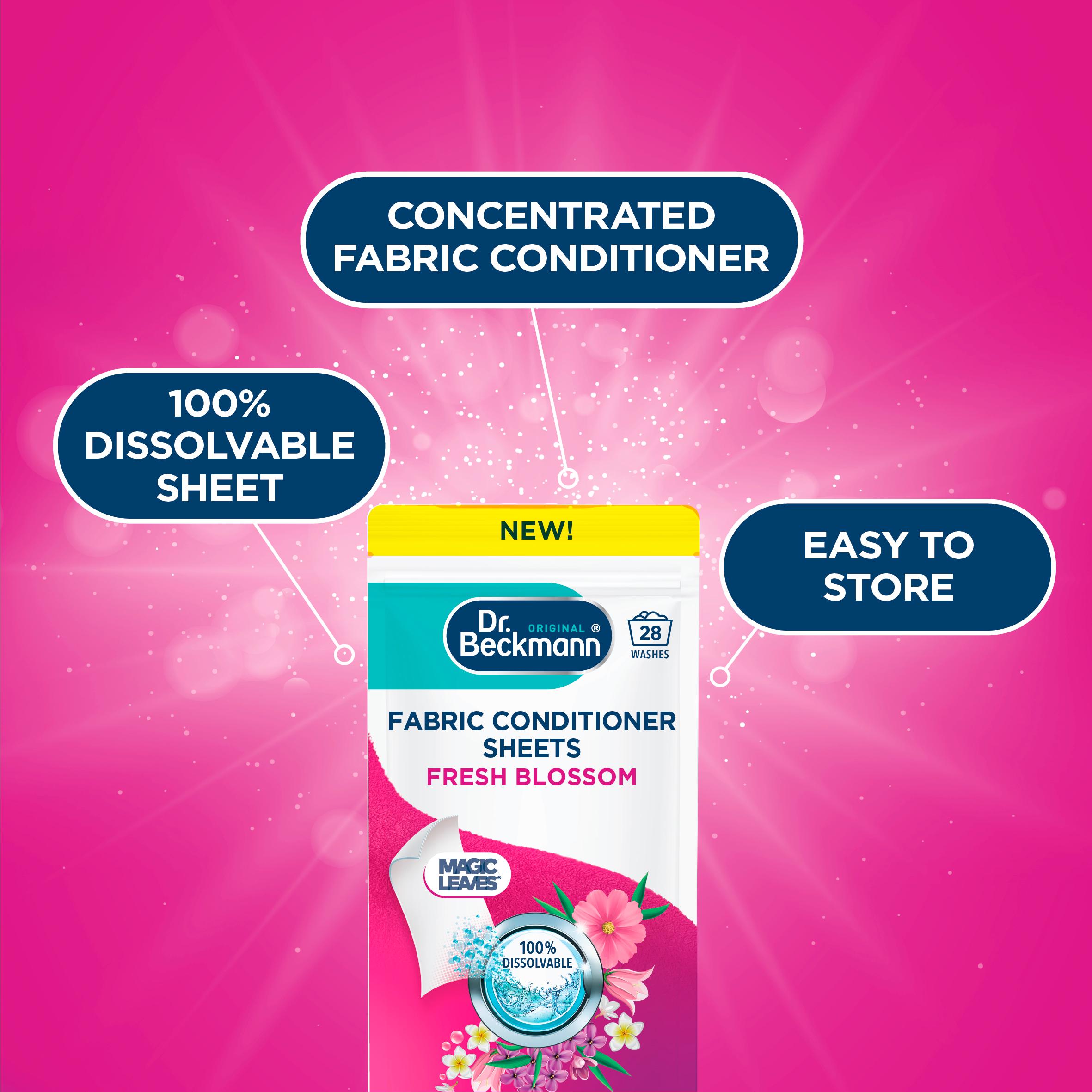 Dr. Beckmann Original Fresh Blossom Fabric Conditioner Sheets x14 62g thumbnail 2