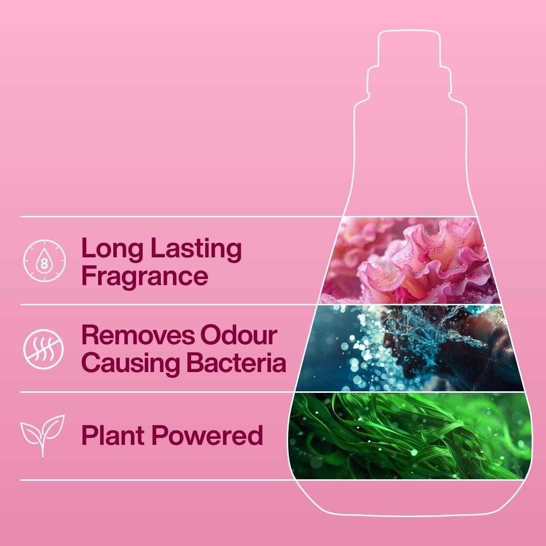 Ineos Rhubarb + Pomegranate Concentrated Fabric Conditioner 50 Washes thumbnail 2
