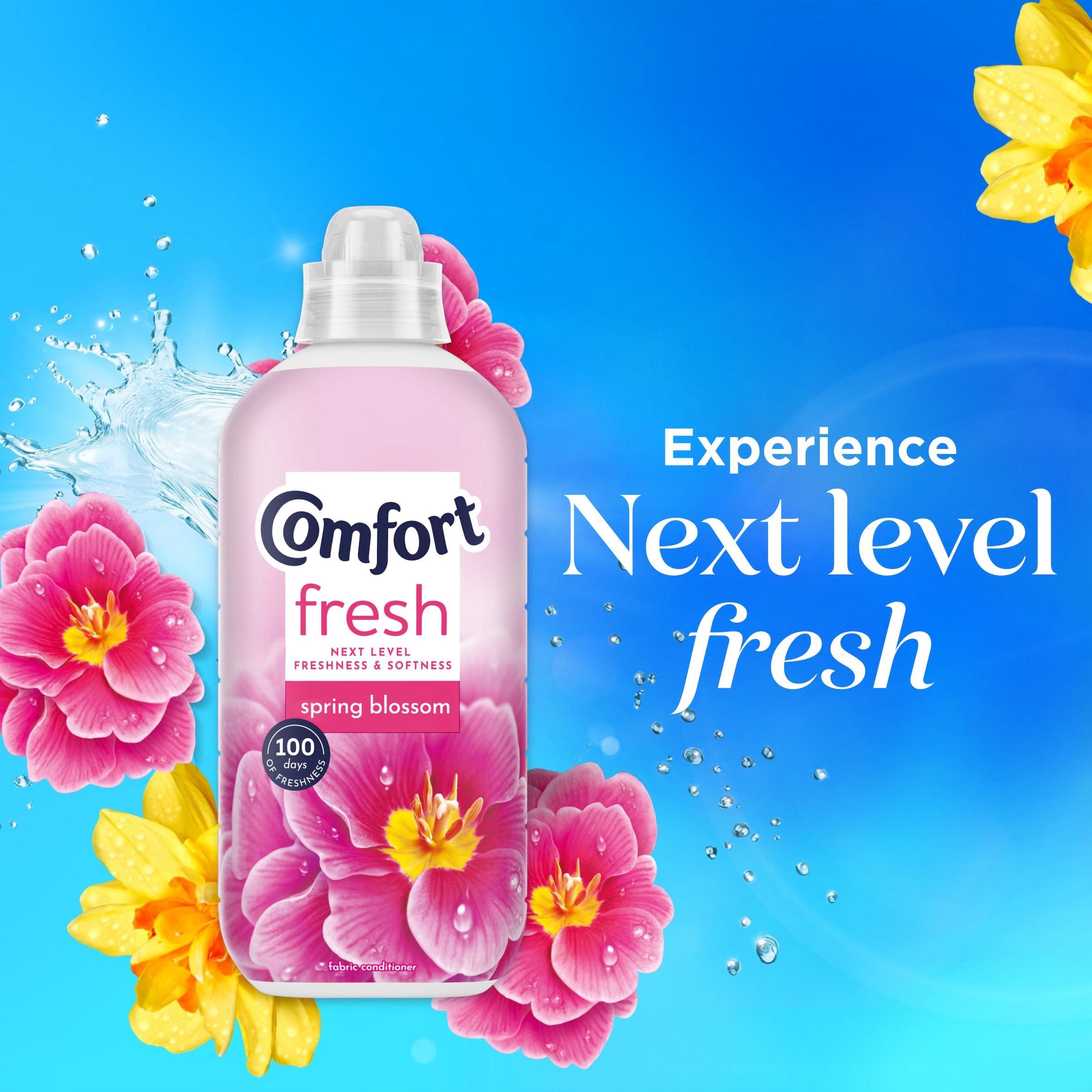 Comfort Fresh Fabric Conditioner Spring Blossom 31 Washes 930ml thumbnail 3