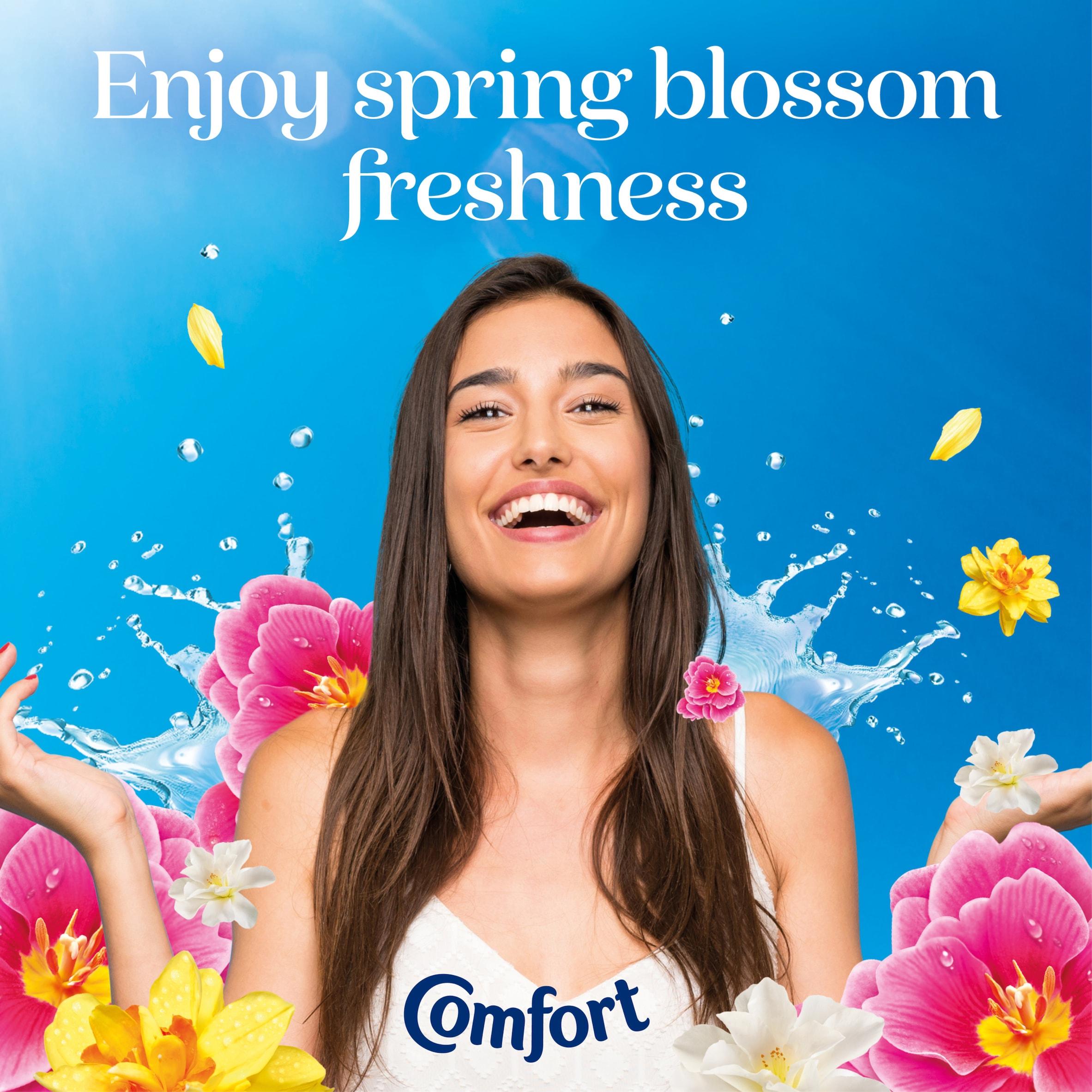 Comfort Fresh Fabric Conditioner Spring Blossom 31 Washes 930ml thumbnail 4