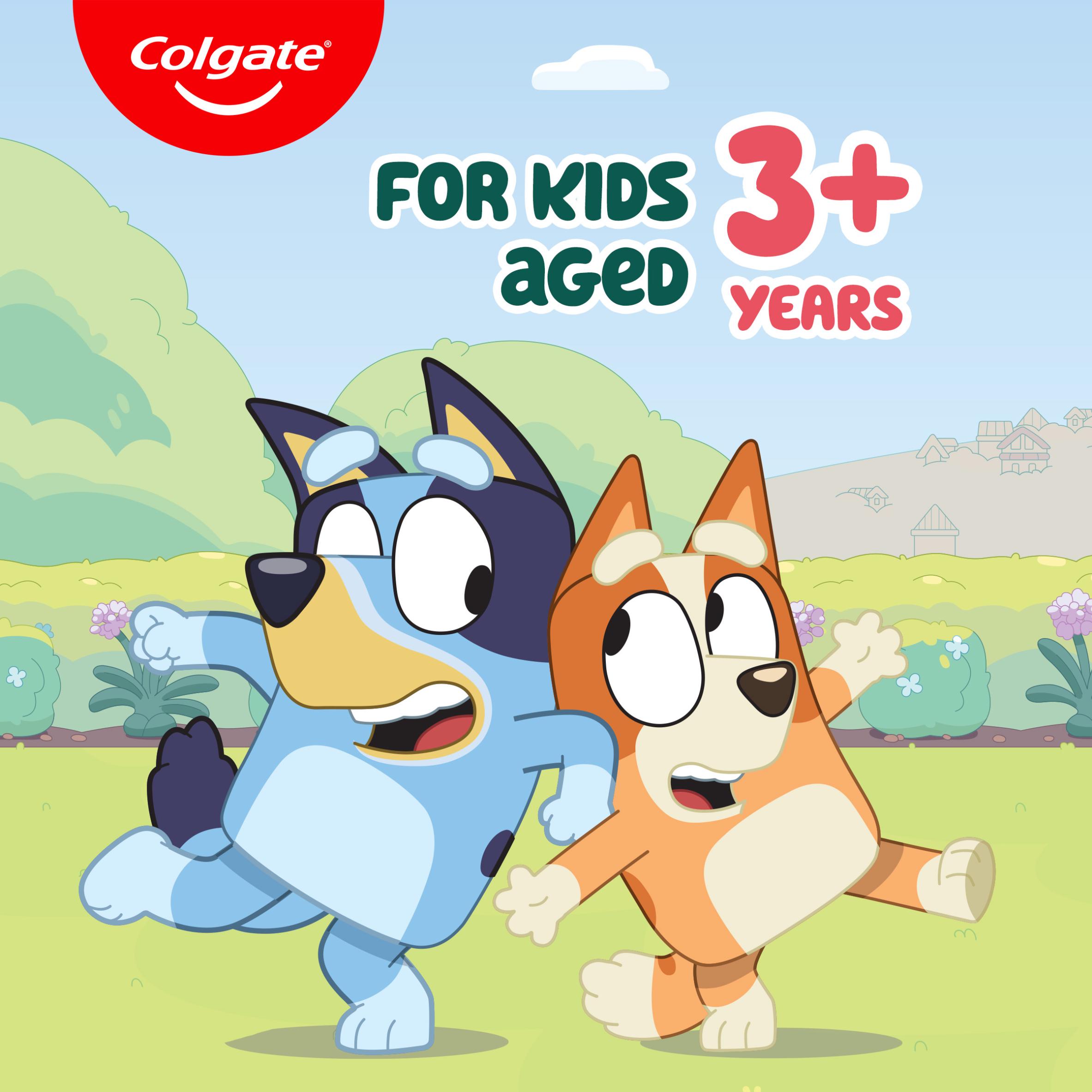 Colgate Kids 3+ Years Bluey Mint Flavoured Fluoride Toothpaste 75ml thumbnail 4