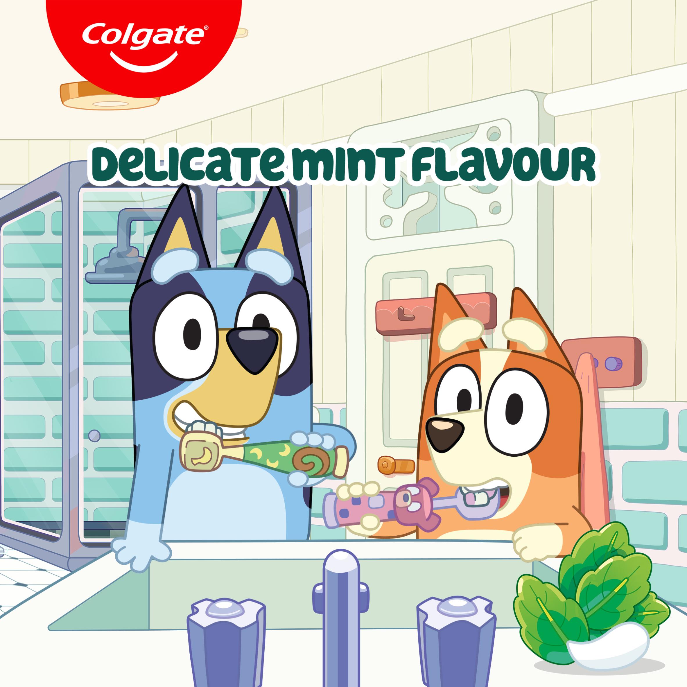 Colgate Kids 3+ Years Bluey Mint Flavoured Fluoride Toothpaste 75ml thumbnail 6