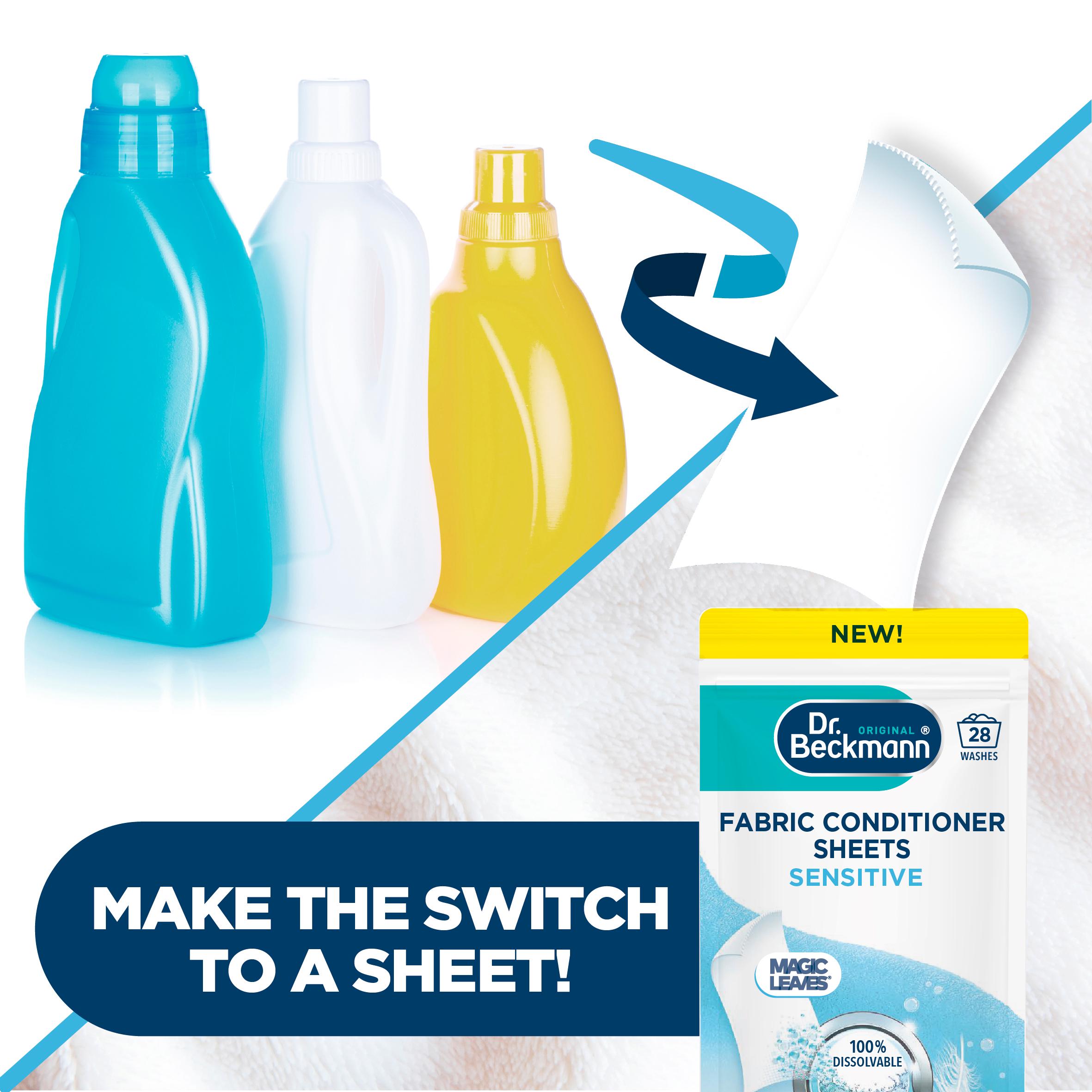 Dr. Beckmann Sensitive Fabric Conditioner Dividable Sheets x14 62g thumbnail 3