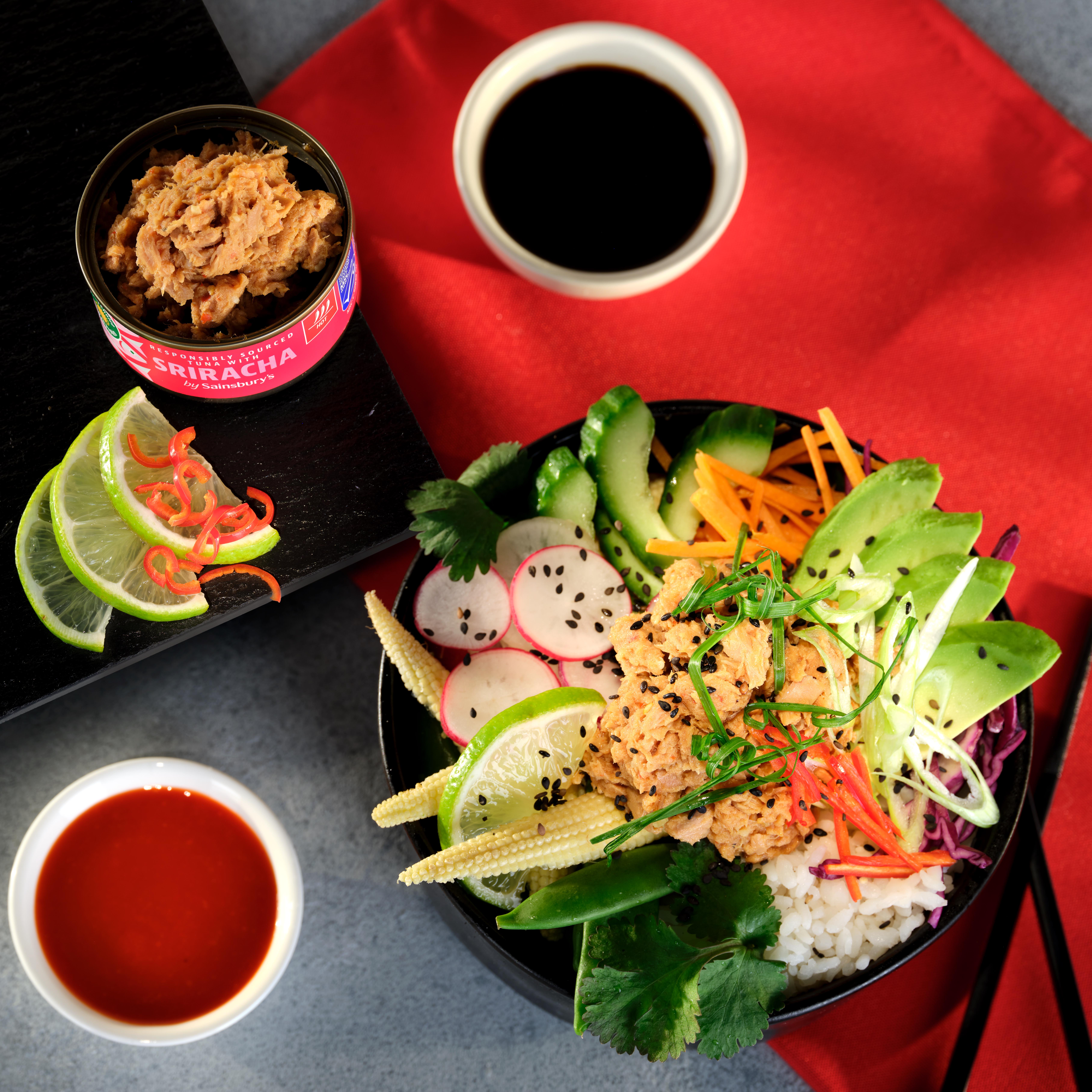Sainsbury's 80g Tuna with Sriracha Canned Fish thumbnail 2
