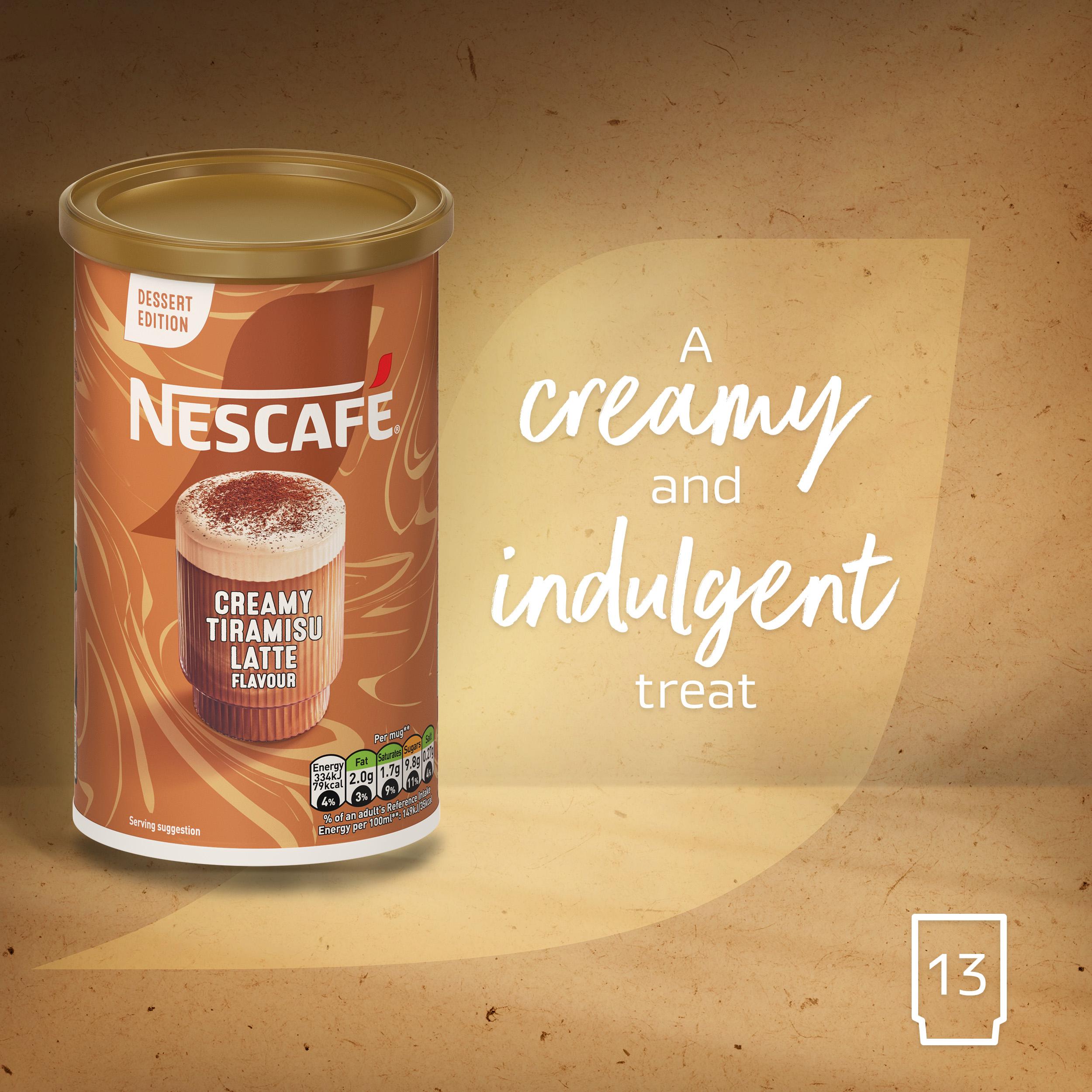 Nescafé Tiramisu Latte Coffee Tub 260g thumbnail 2