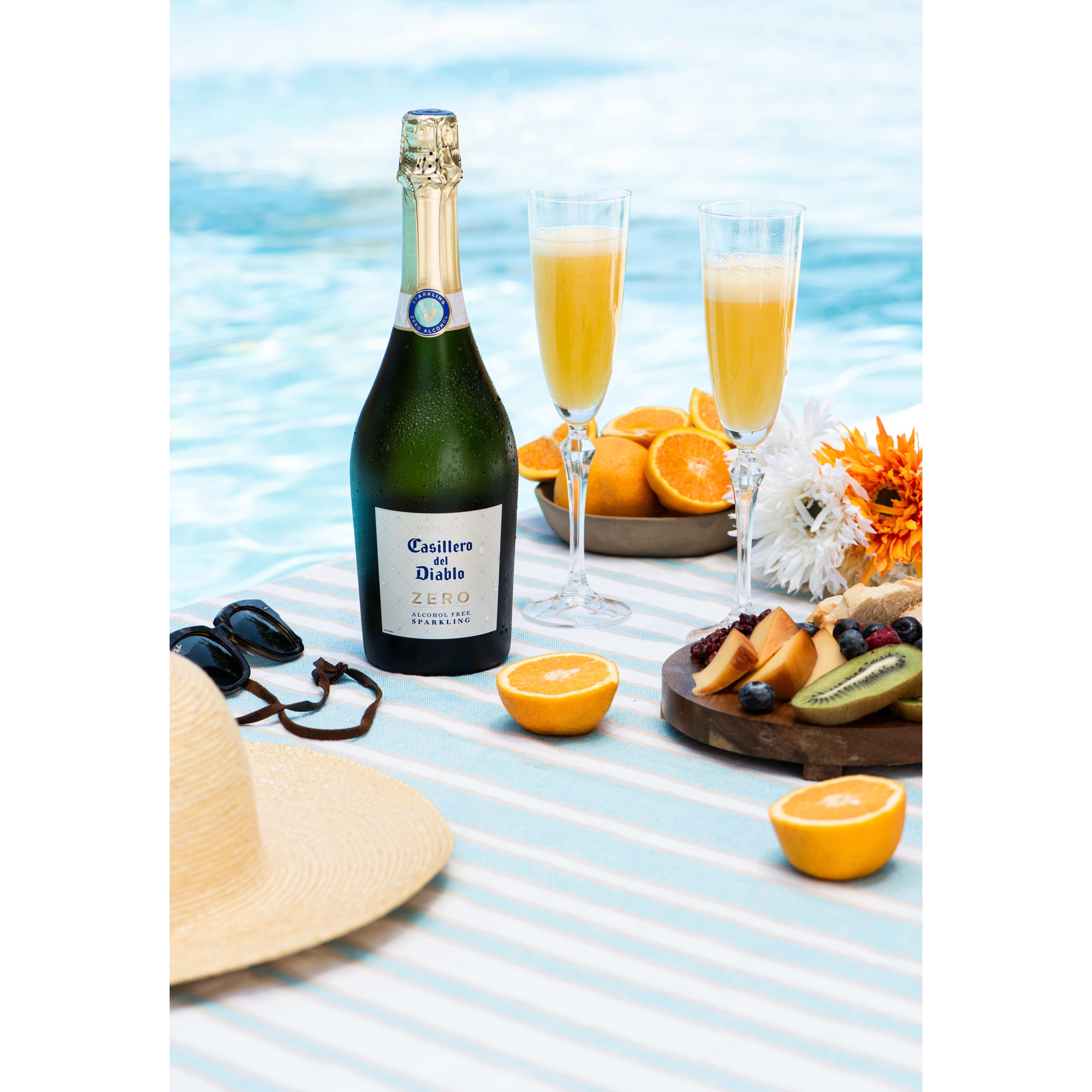 Casillero Del Diablo Zero 0.5% Low Alcohol Sparkling Wine Based Drink 75cl thumbnail 3