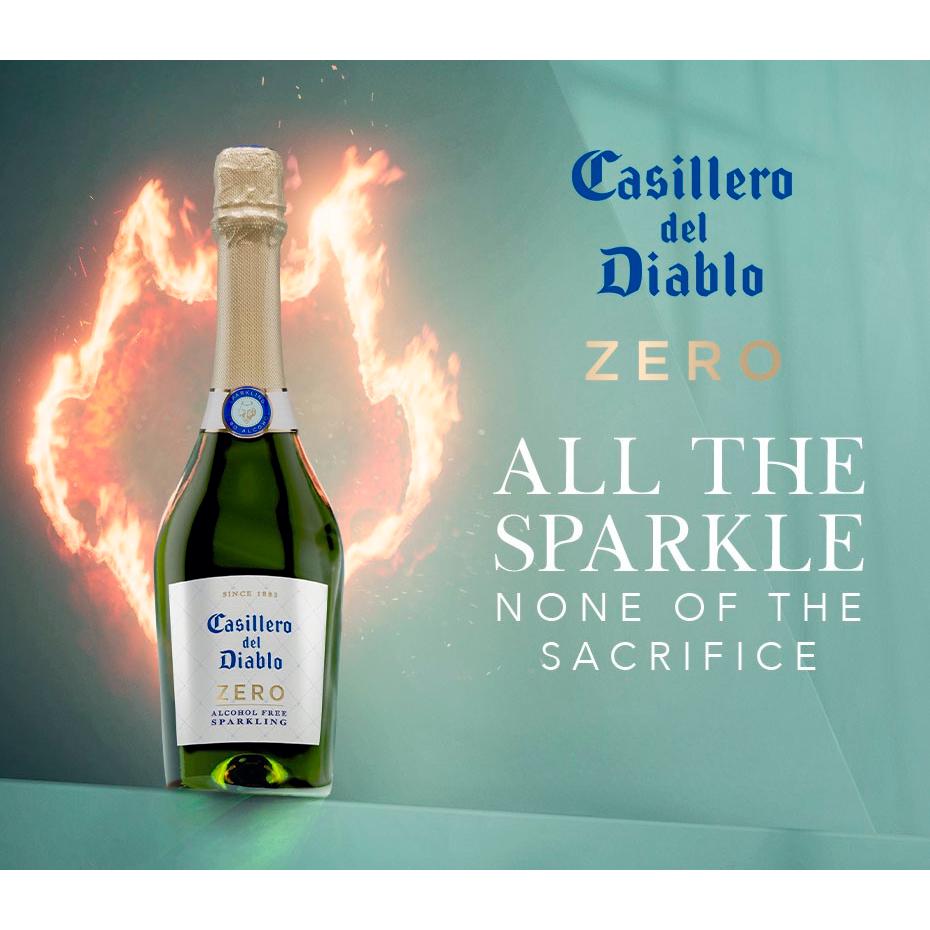 Casillero Del Diablo Zero 0.5% Low Alcohol Sparkling Wine Based Drink 75cl thumbnail 5