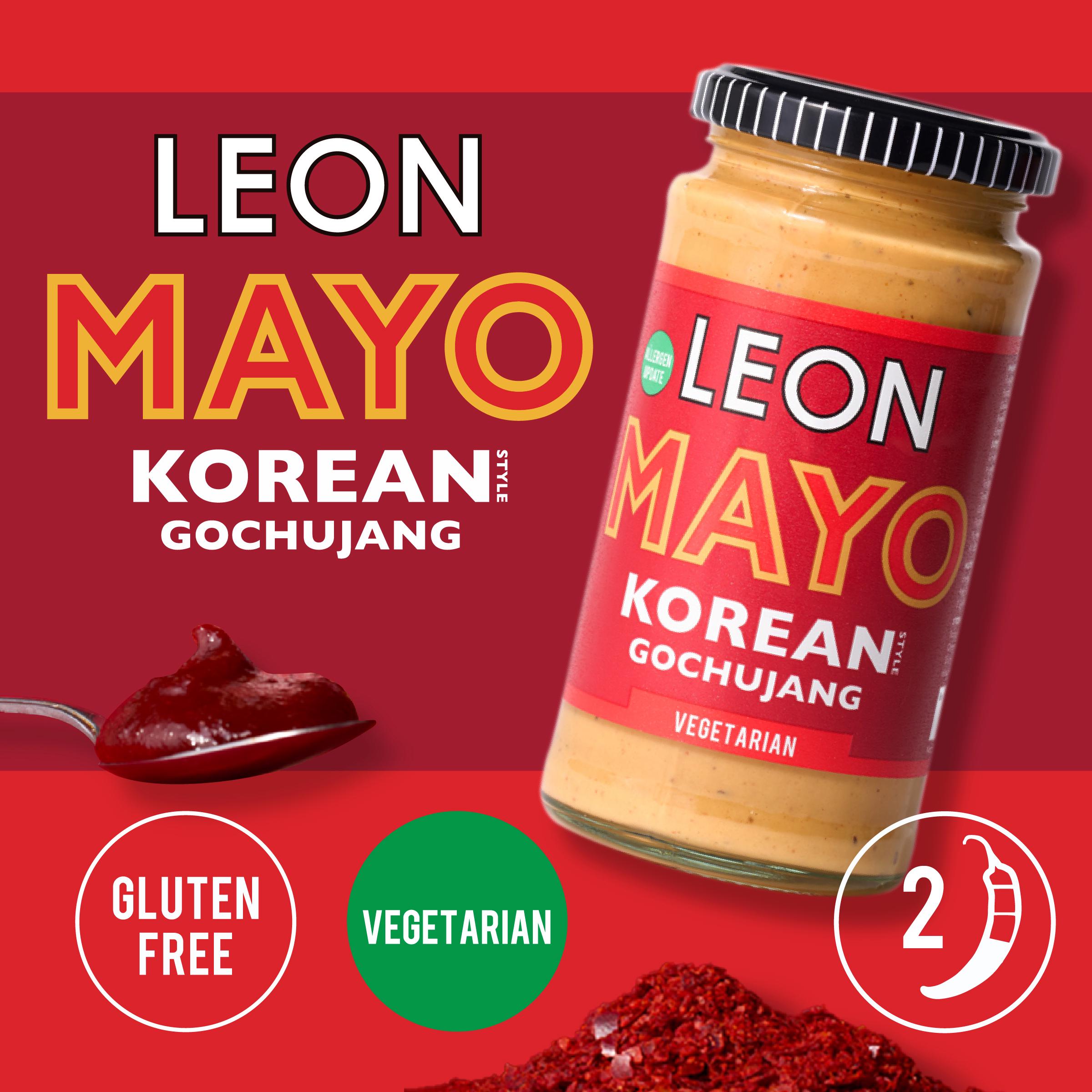 LEON Mayo Korean Style Gochujang 240ml thumbnail 2