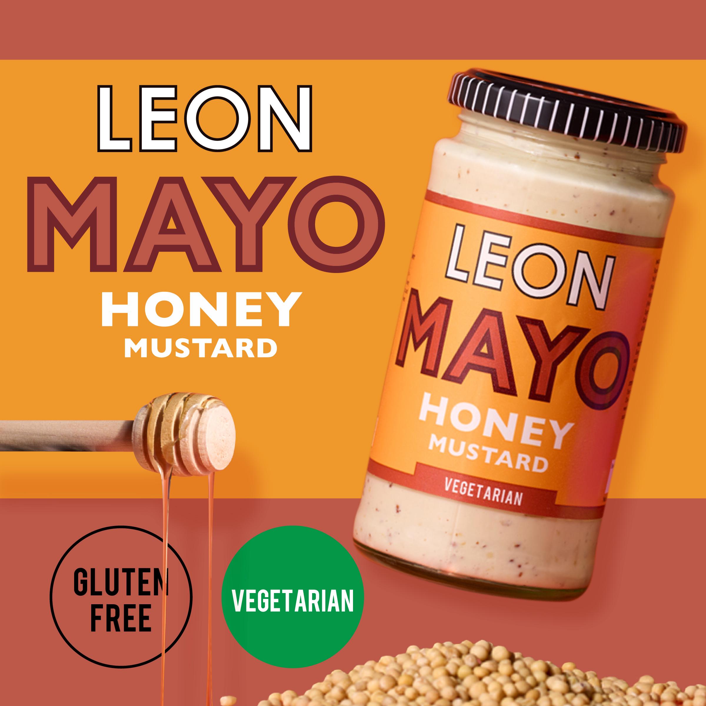 LEON Mayo Honey Mustard 240ml thumbnail 2