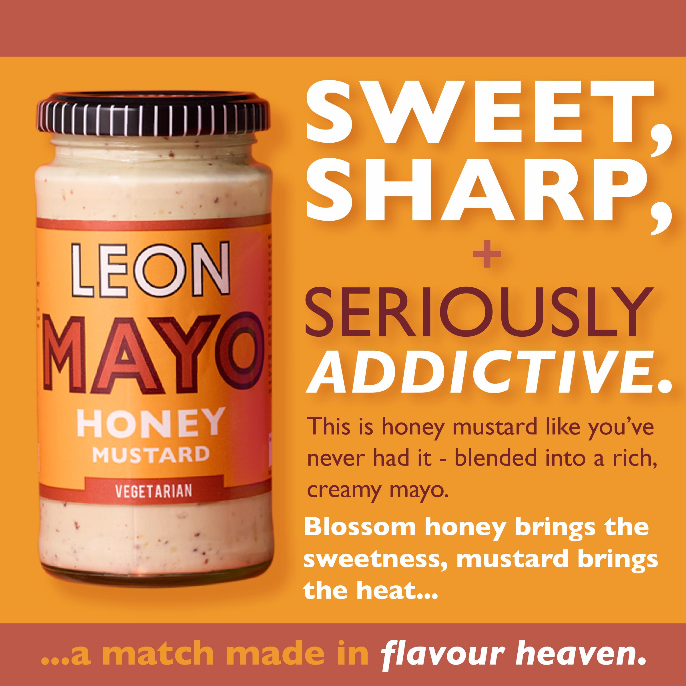 LEON Mayo Honey Mustard 240ml thumbnail 3