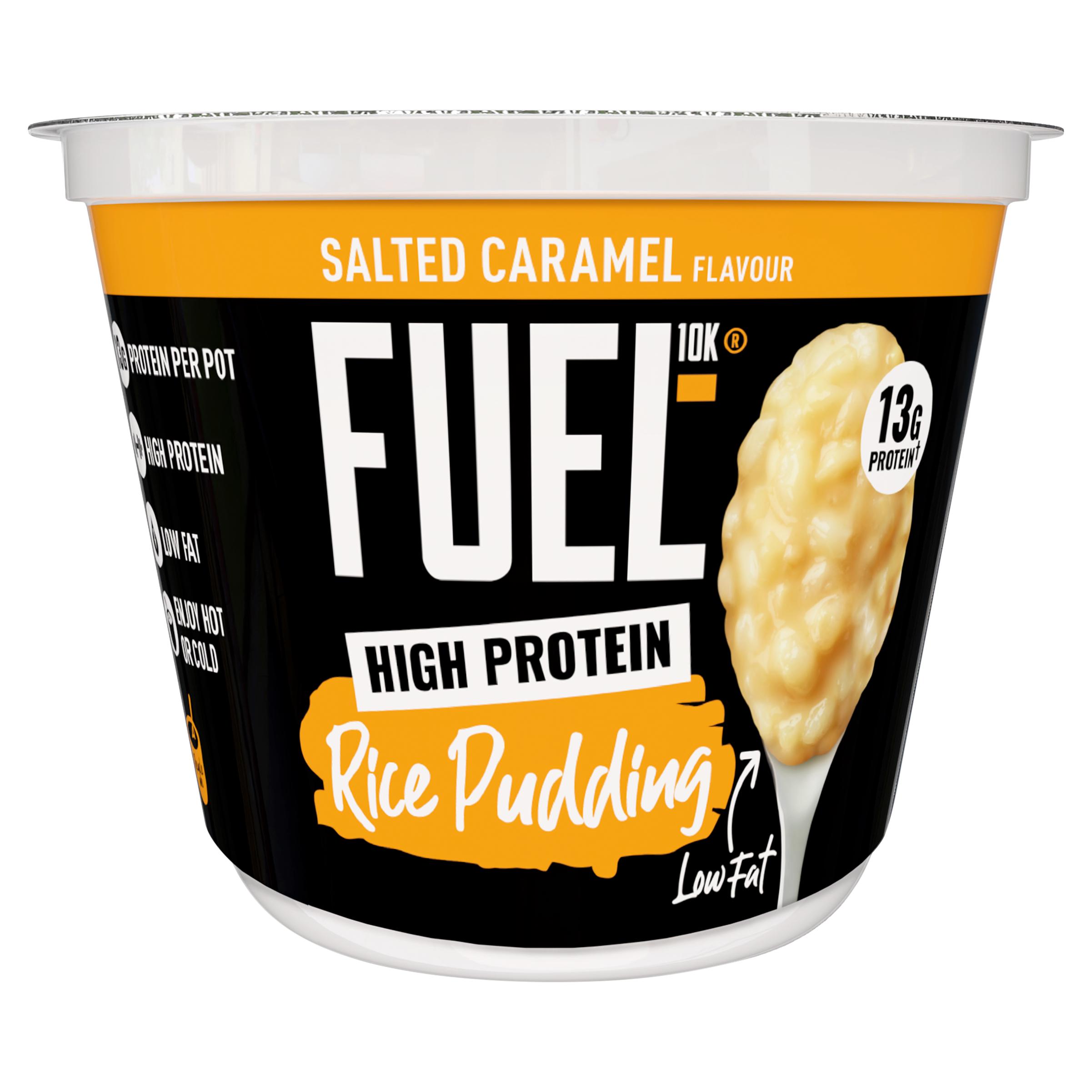 Fuel10K Salted Caramel Flavour High Protein Rice Pudding 210g thumbnail 2