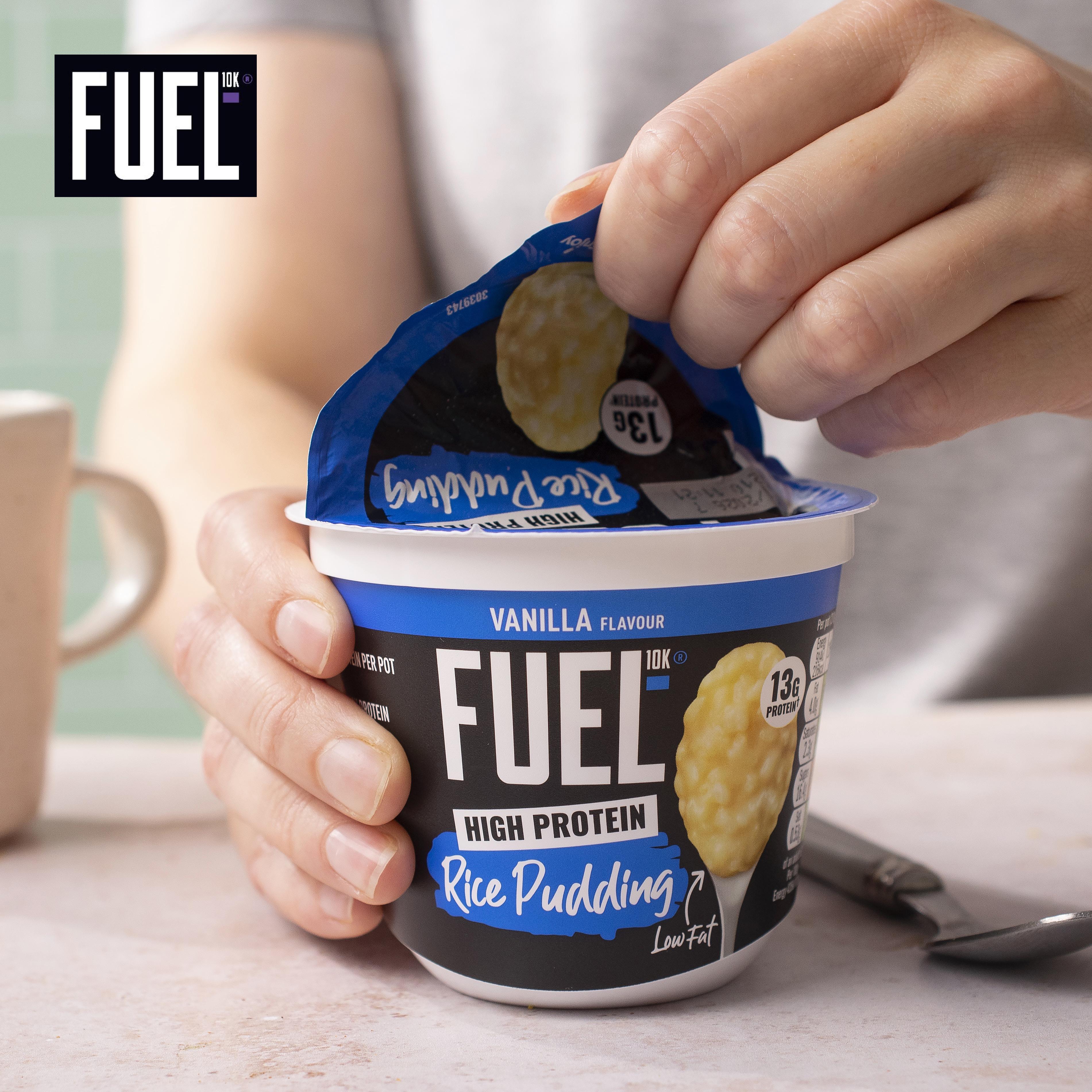 Fuel10K Vanilla Flavour High Protein Rice Pudding 210g thumbnail 4