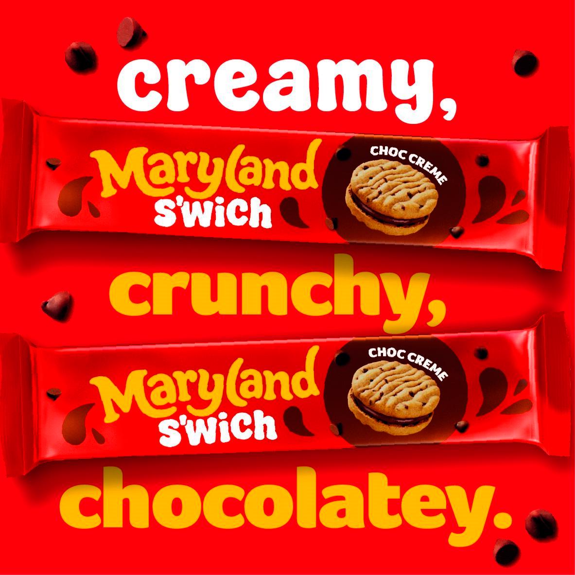 Maryland 150g Cookies S'wich Choc Creme Biscuits thumbnail 2