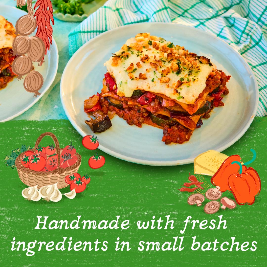 Charlie Bigham's Roasted Vegetable Lasagne 690g thumbnail 2